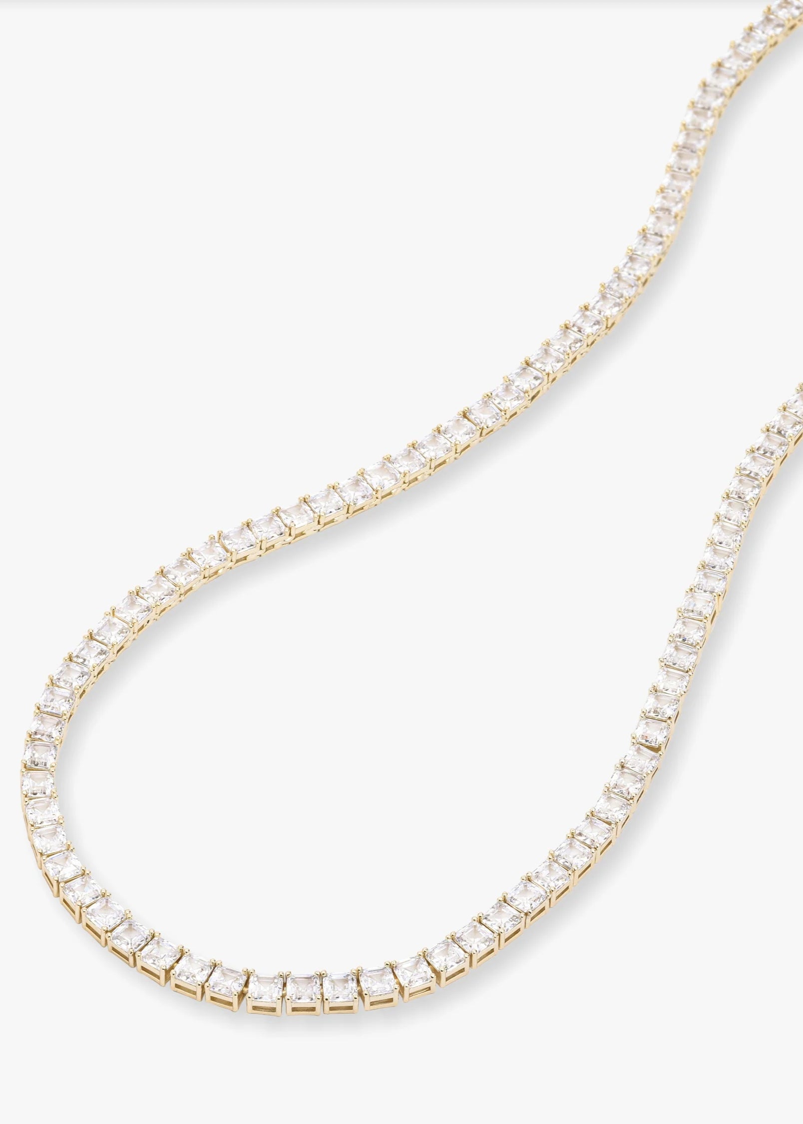 The Queen's Tennis Necklace | Gold