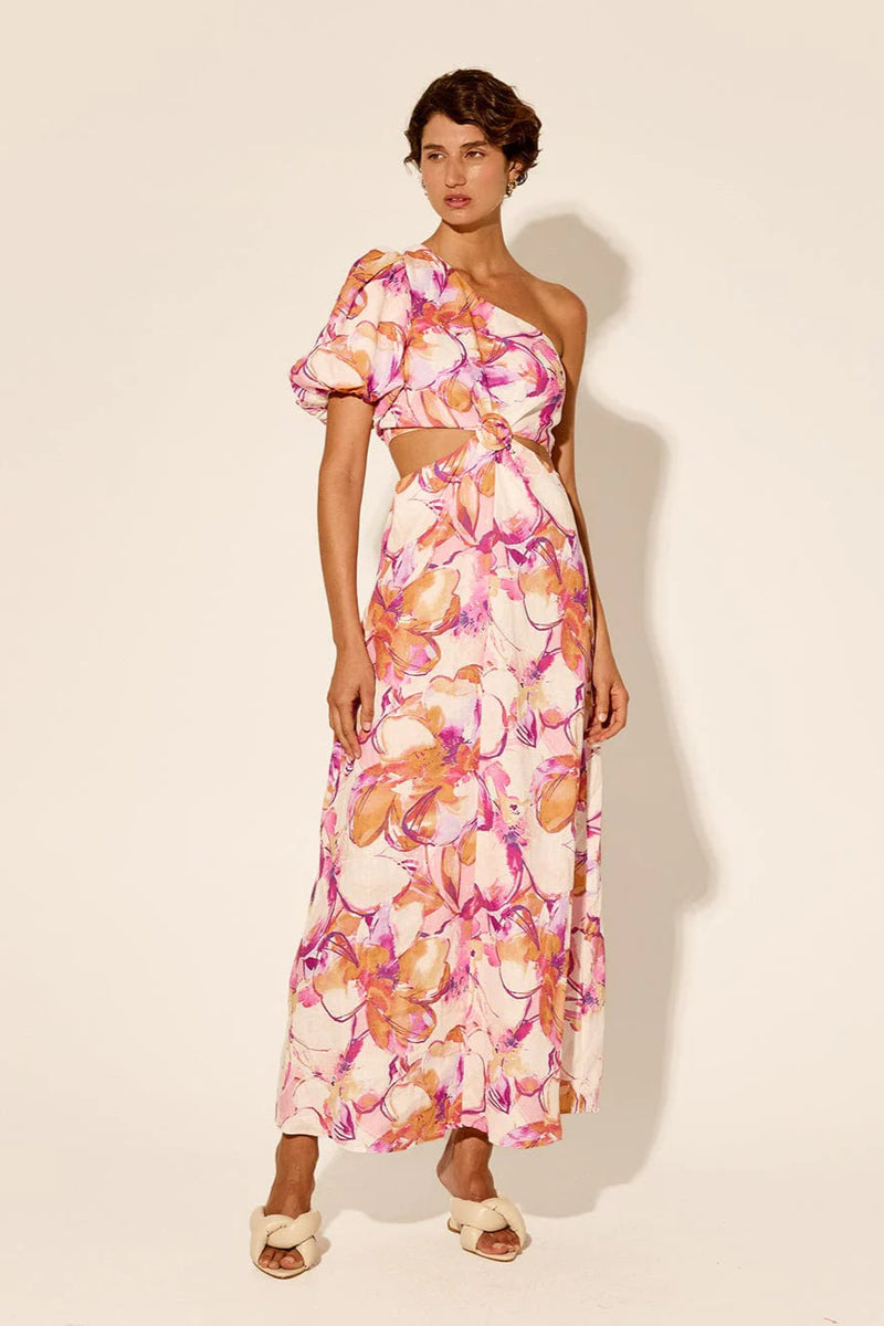 Nadia Cut Out Midi Dress Aus 16/US 12
