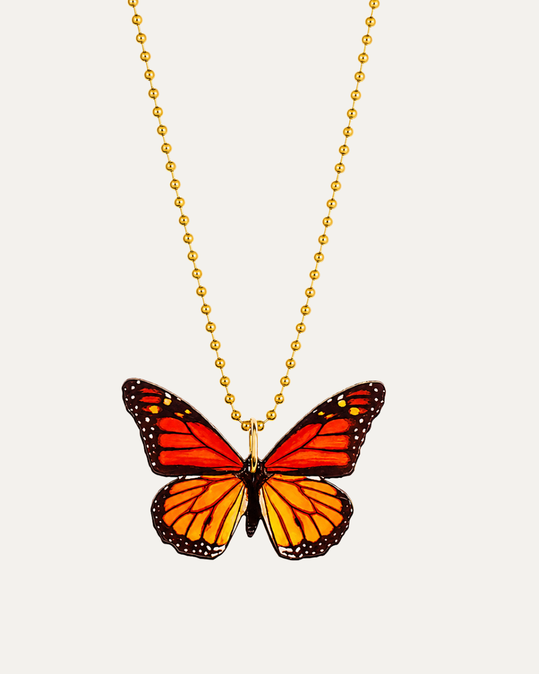 Monarch Butterfly Necklace