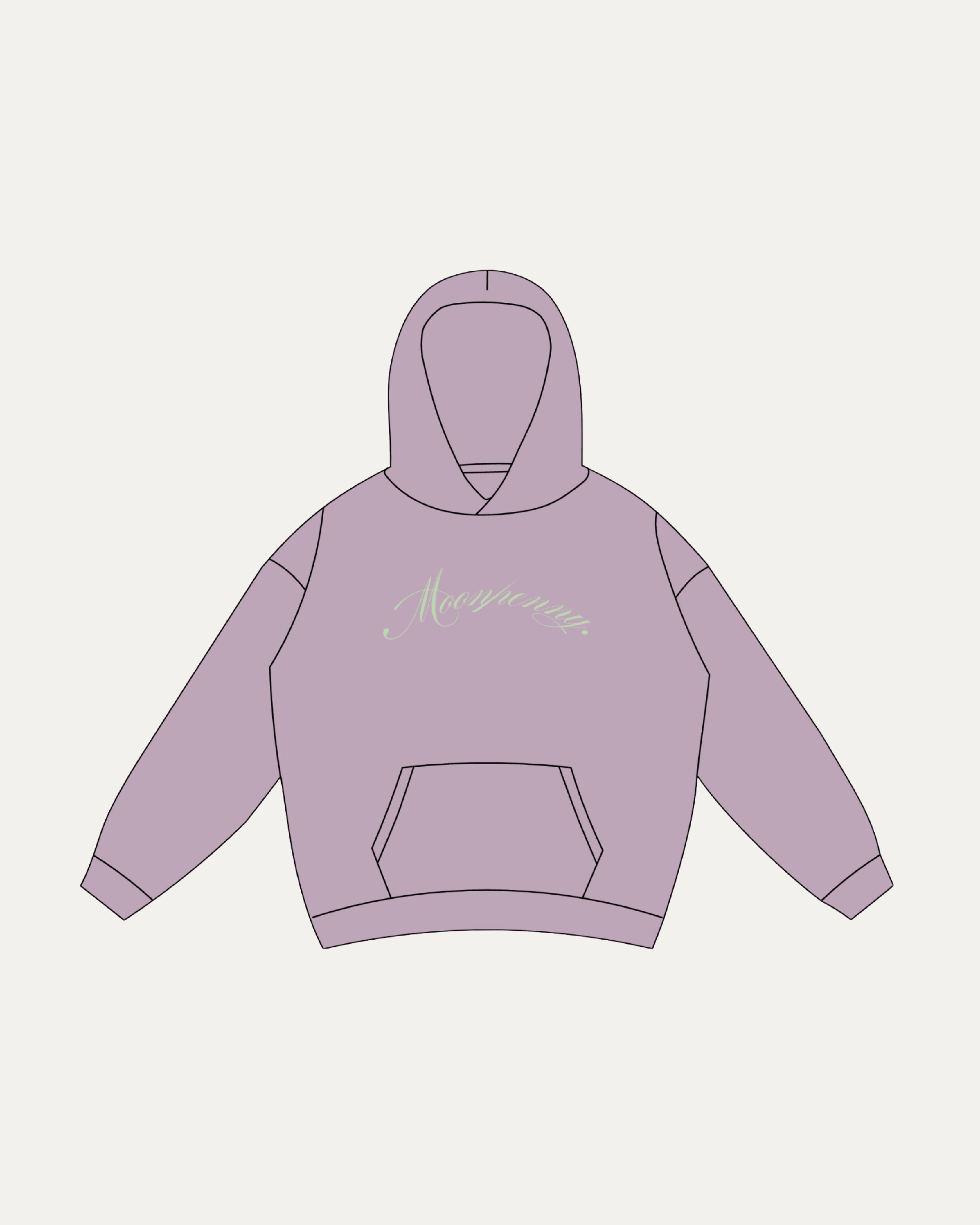 Essential Hoodie | Lilac Matcha