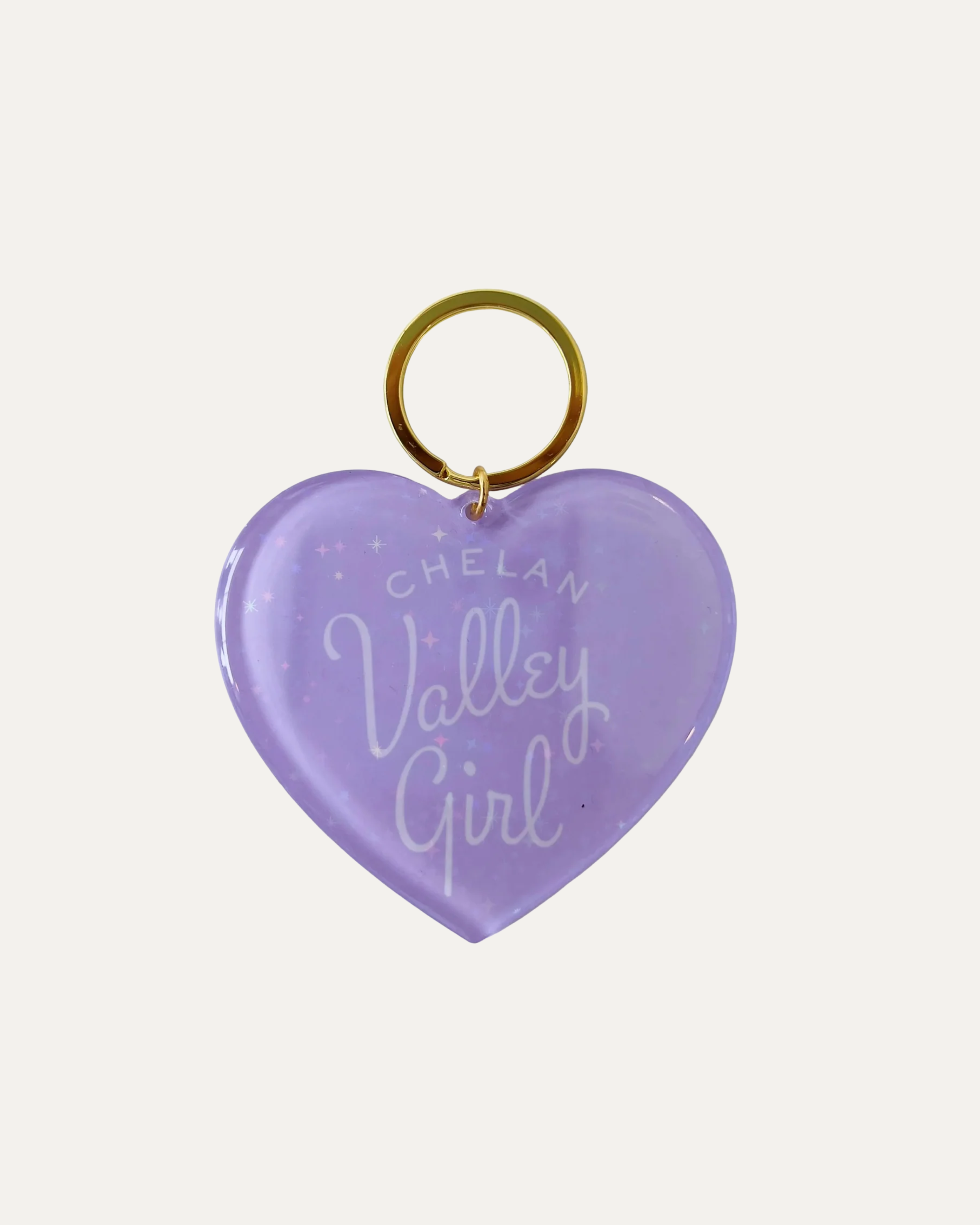 Valley Girl Keychain | Lilac