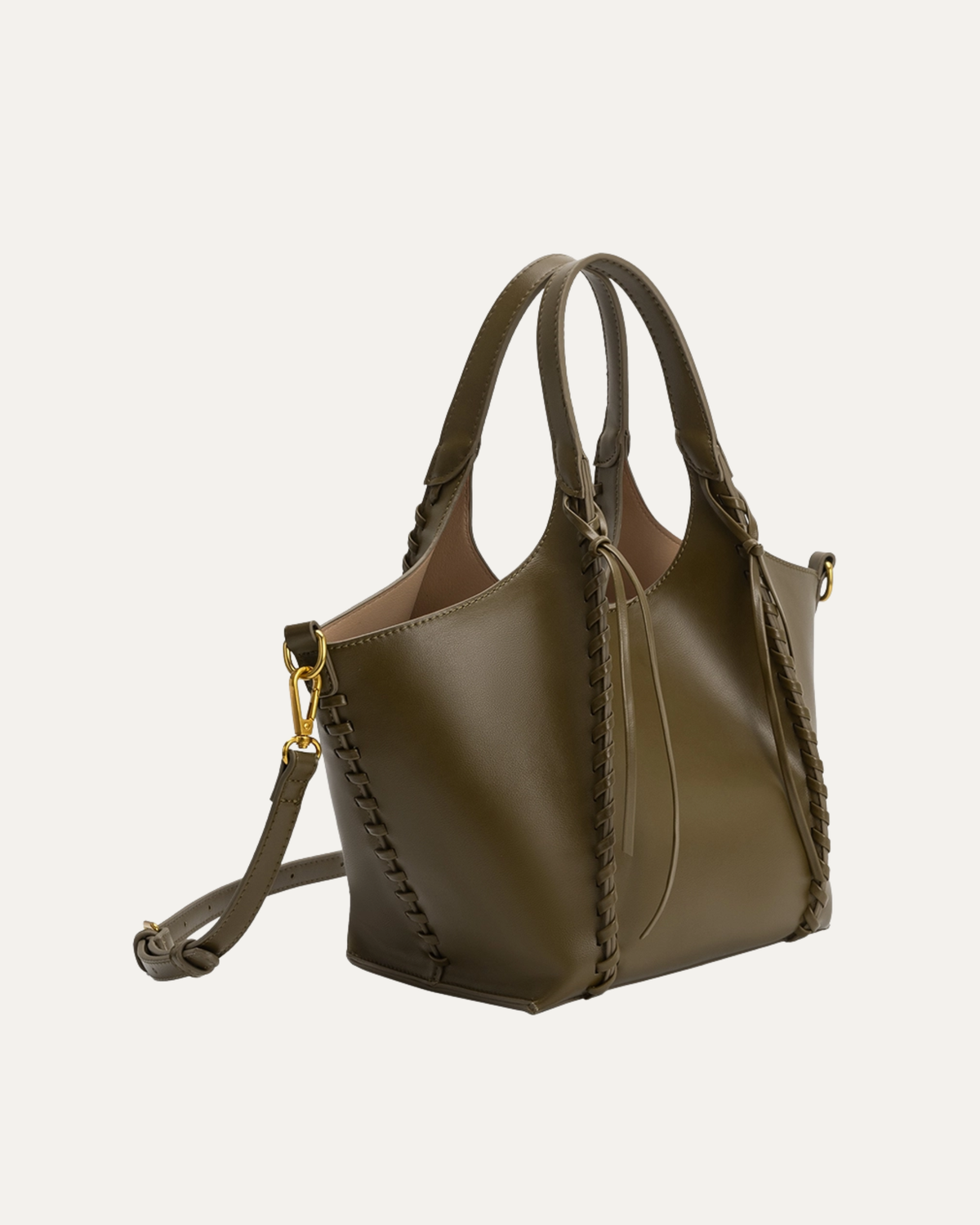 Belinda Olive Tote Bag