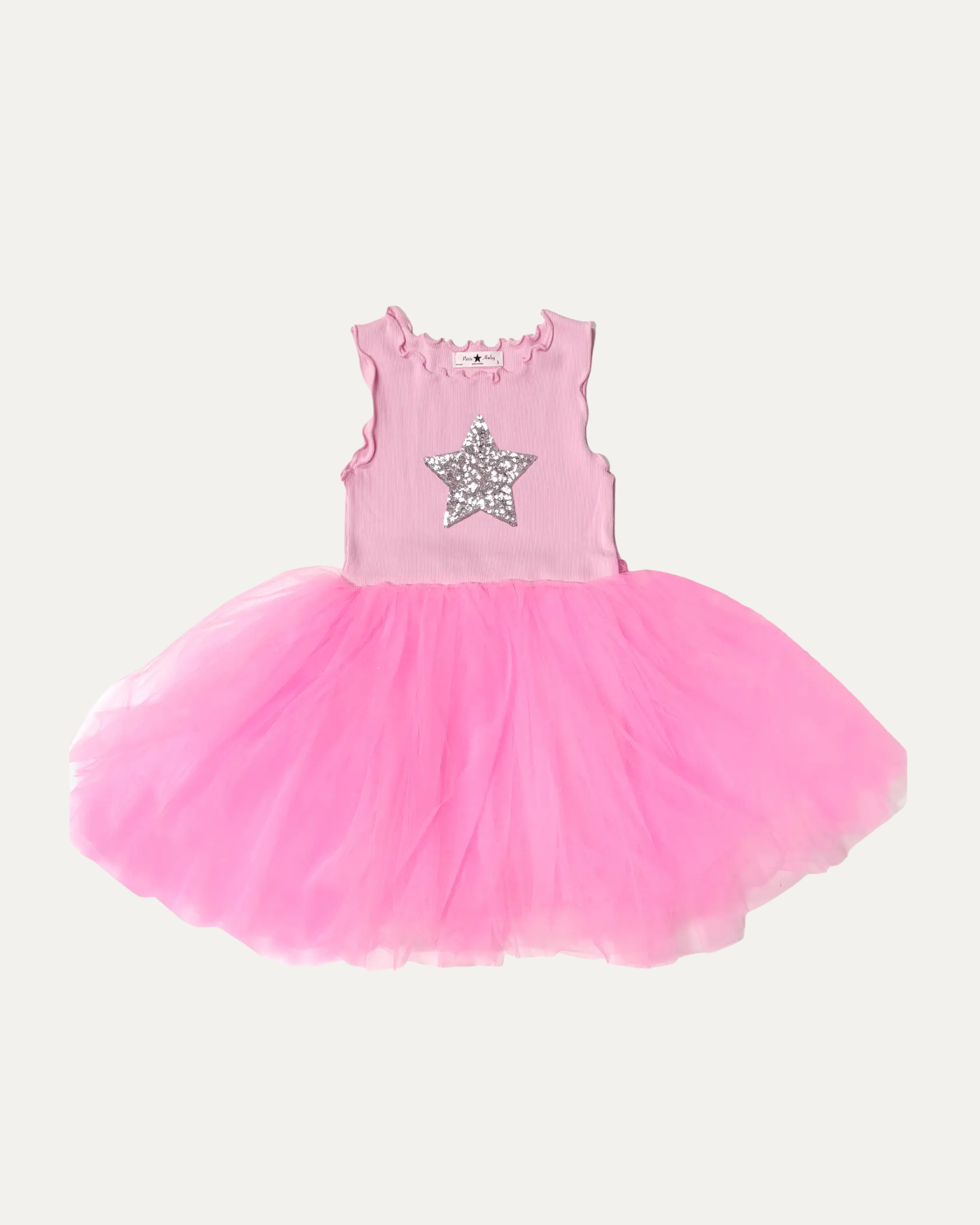 Pink Star Tutu Dress