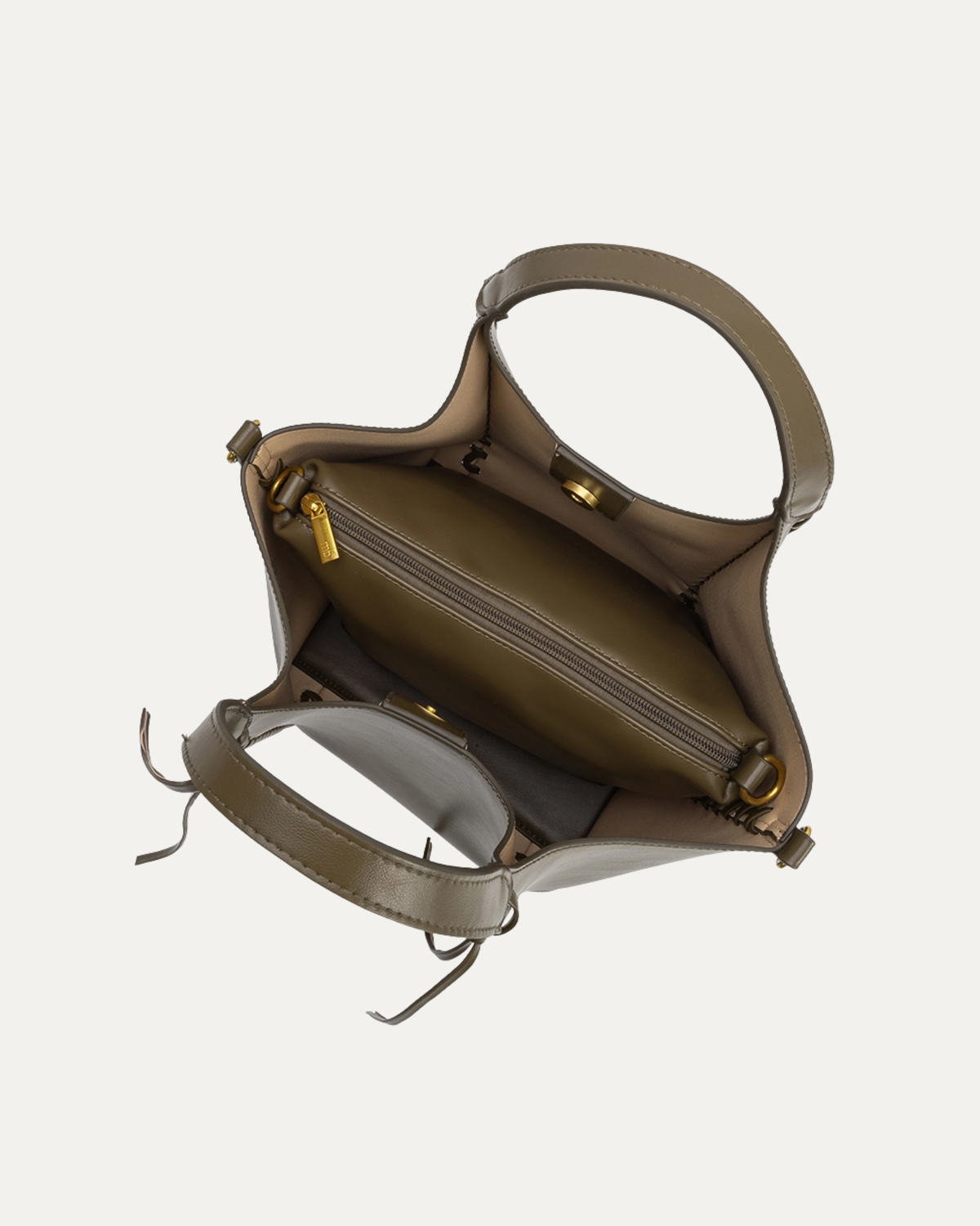 Belinda Olive Tote Bag
