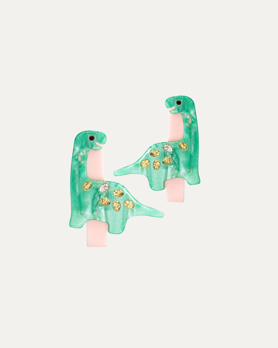 Preciousaurus Dinosaur Hair Clips