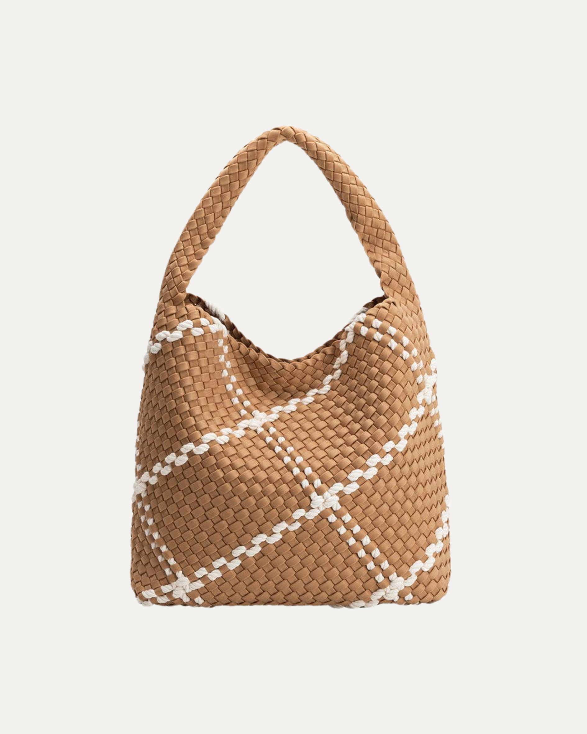 Johanna Sand Nylon Shoulder Bag