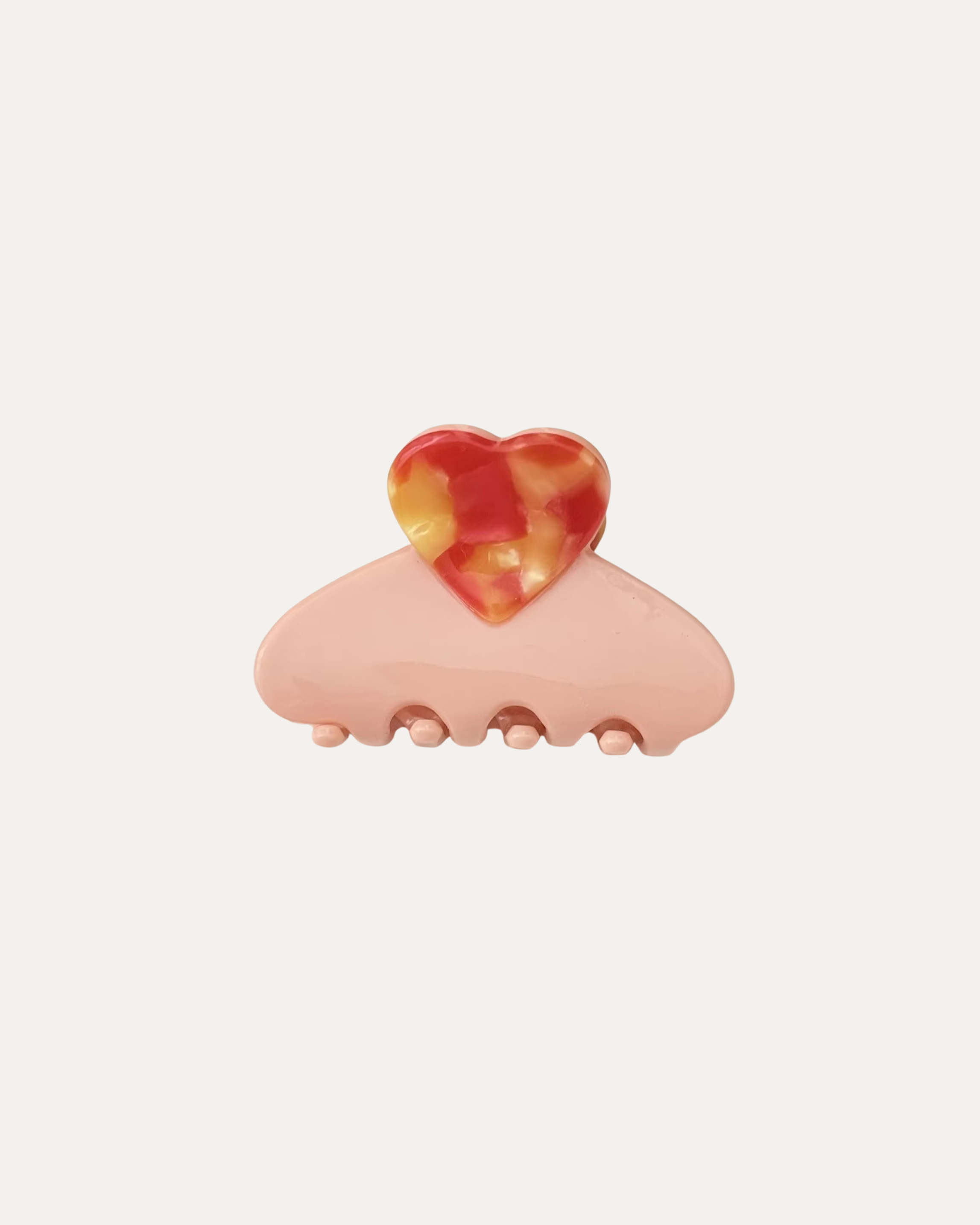 Mini Heart Hair Claw
