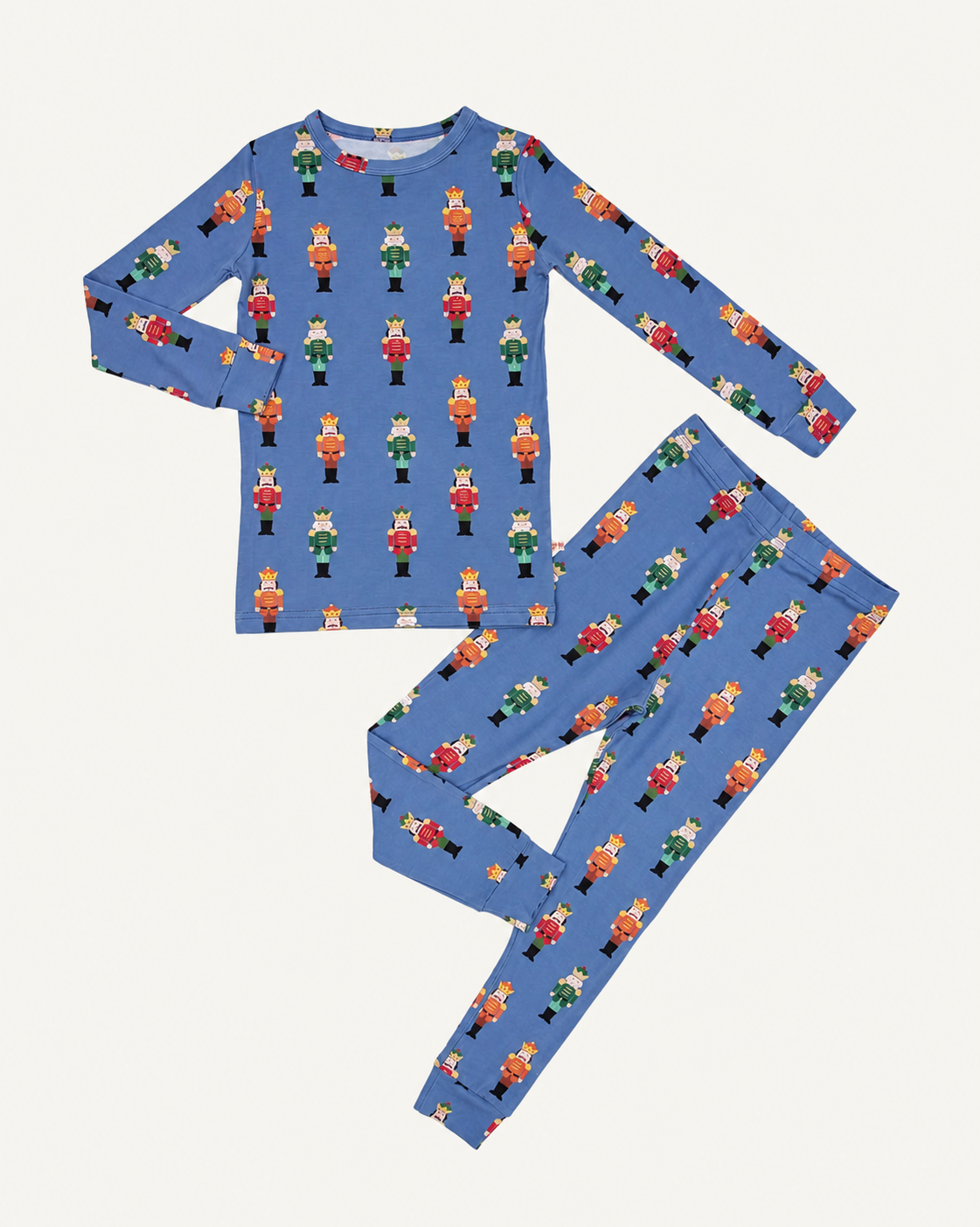 Blue Nutcracker Bamboo Pajama Set
