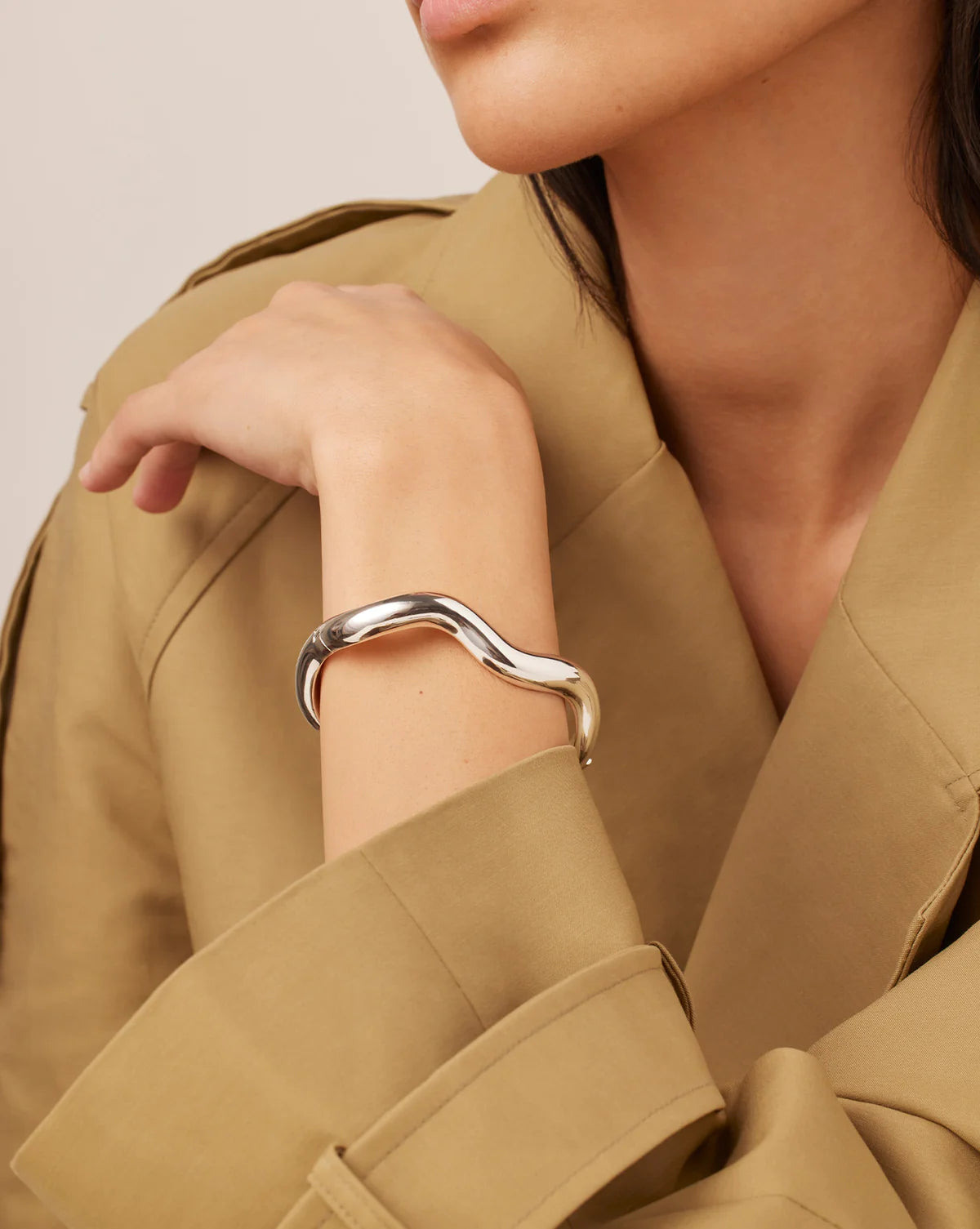 Ola Bangle | Silver/Platinum