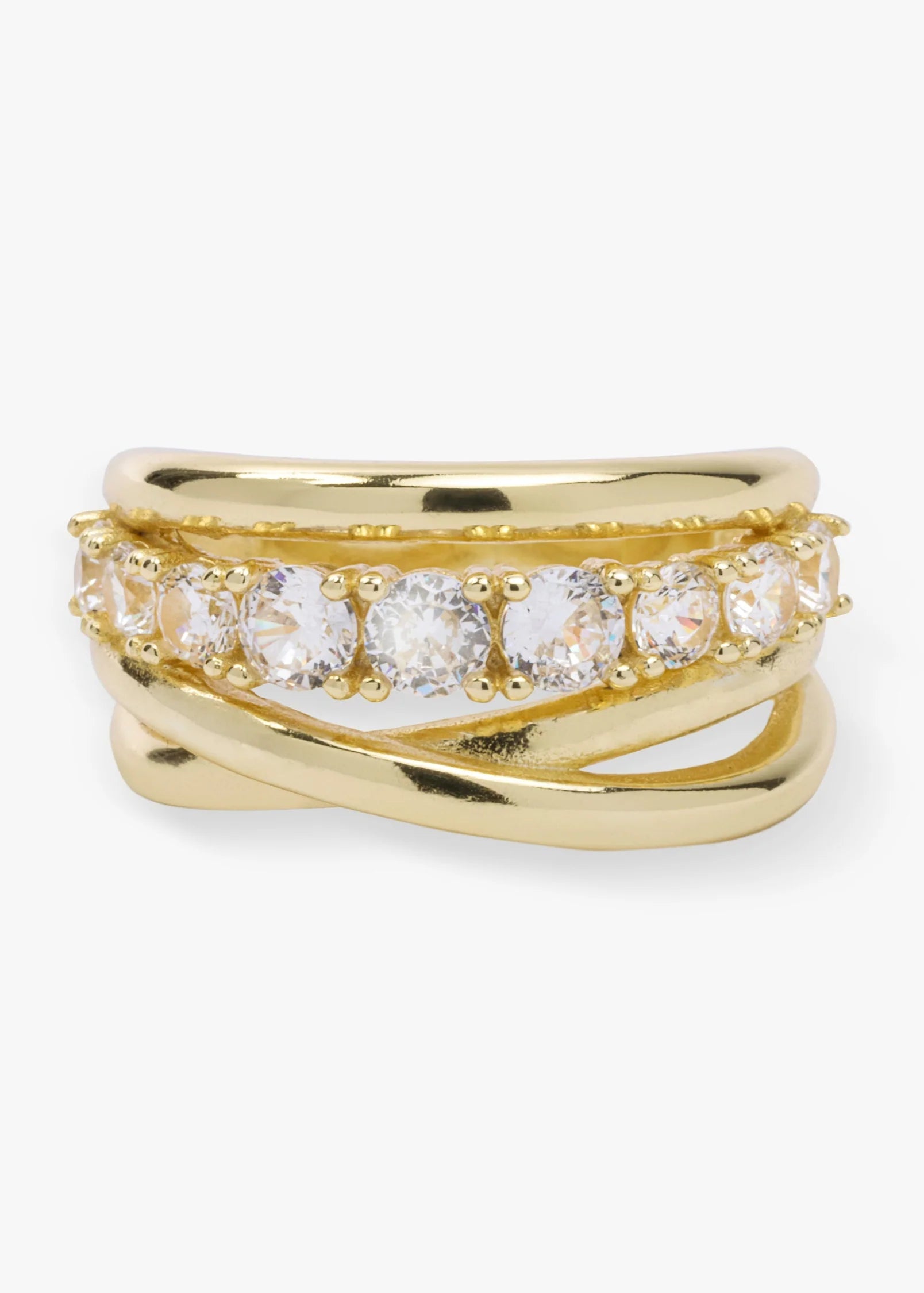 Oh She Fancy Stacked Diamond Ring | Gold