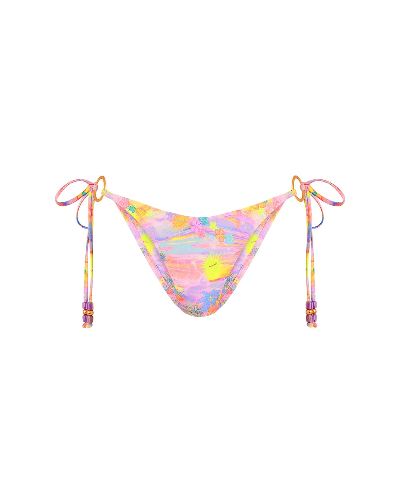 Ring Cheeky Tie Bikini Bottom | Sunset Universe
