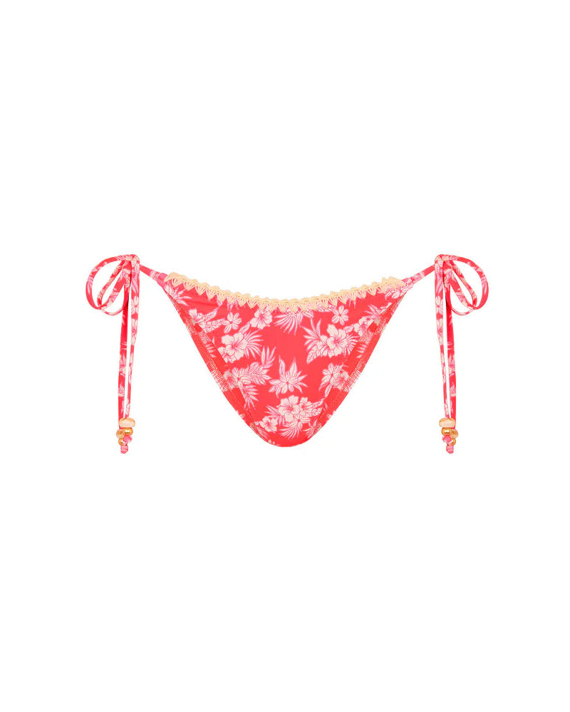 Crochet Dipped Cheeky Tie Bikini Bottom | Island Punch