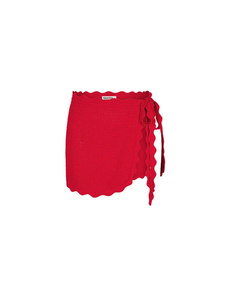 Scallop Edge Knit Sarong