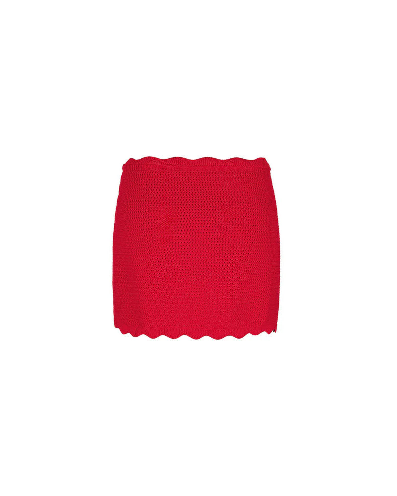 Scallop Edge Knit Sarong