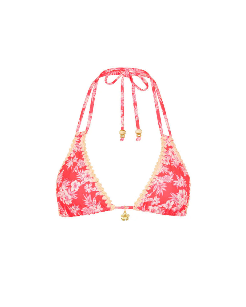 Crochet Halter Bikini Top | Island Punch