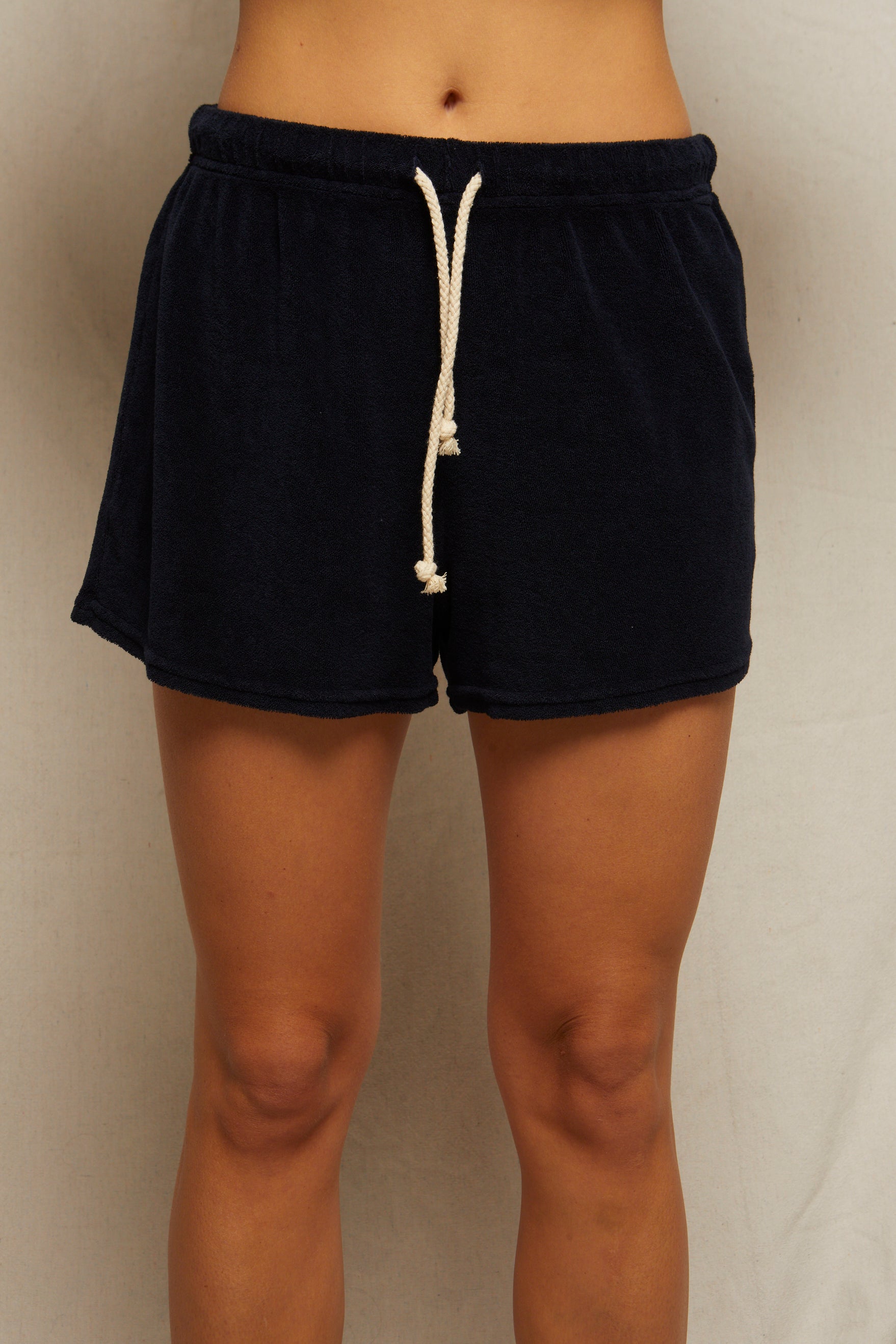 Summer Terry Sweatshorts in Navy