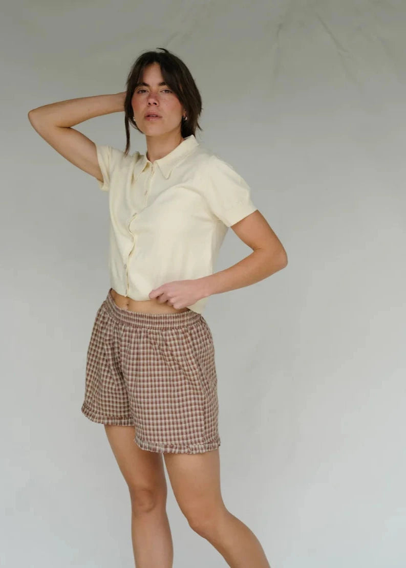 The Boxer Shorts | Brown Plaid