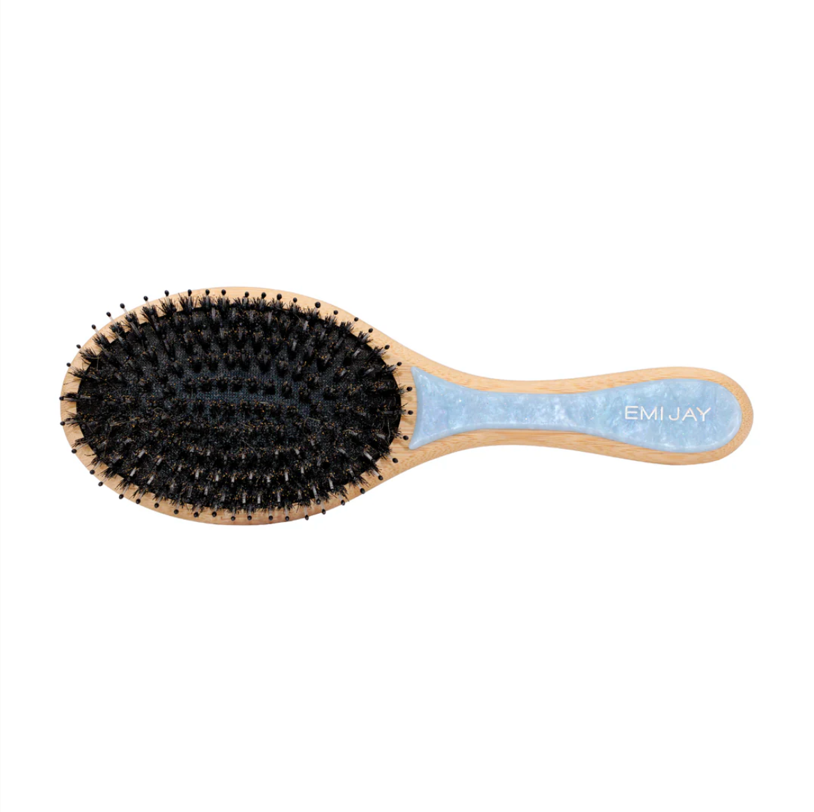 Flat Hair Brush in Blue Sugar