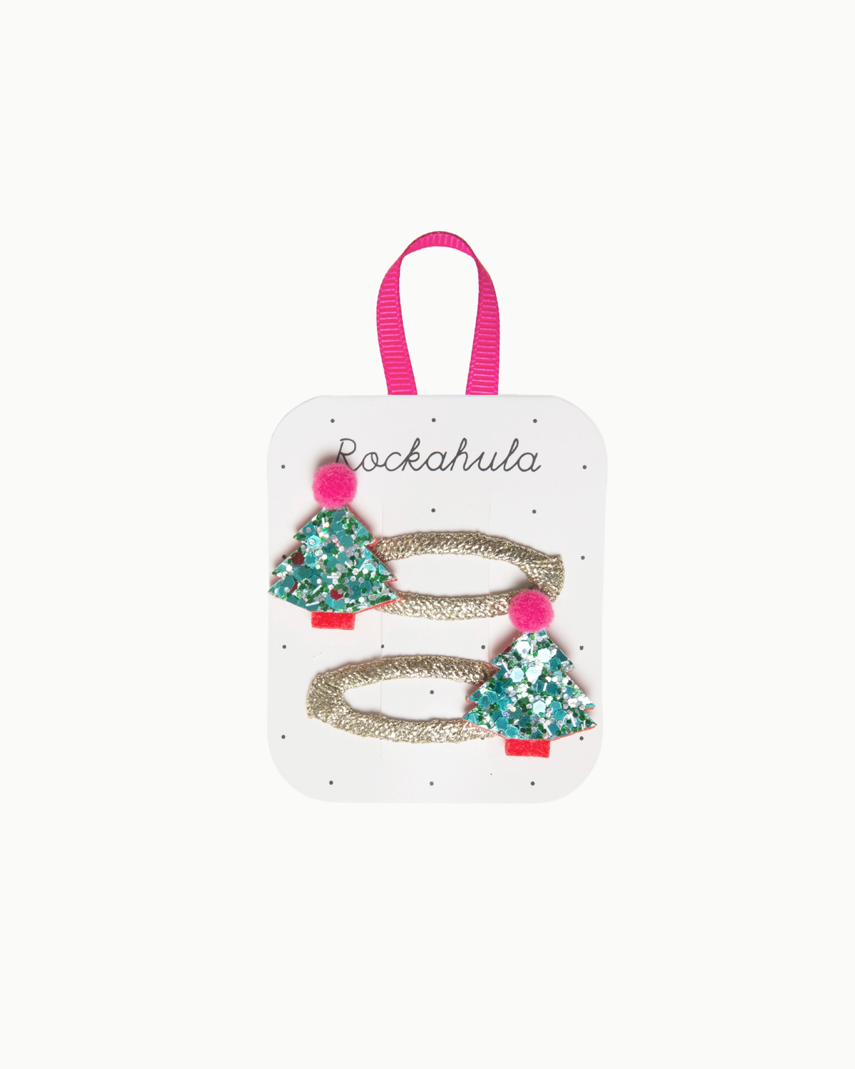 Christmas Tree Glitter Clips