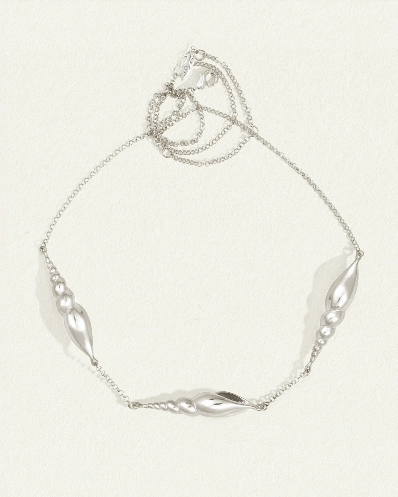 Spire Necklace in Silver