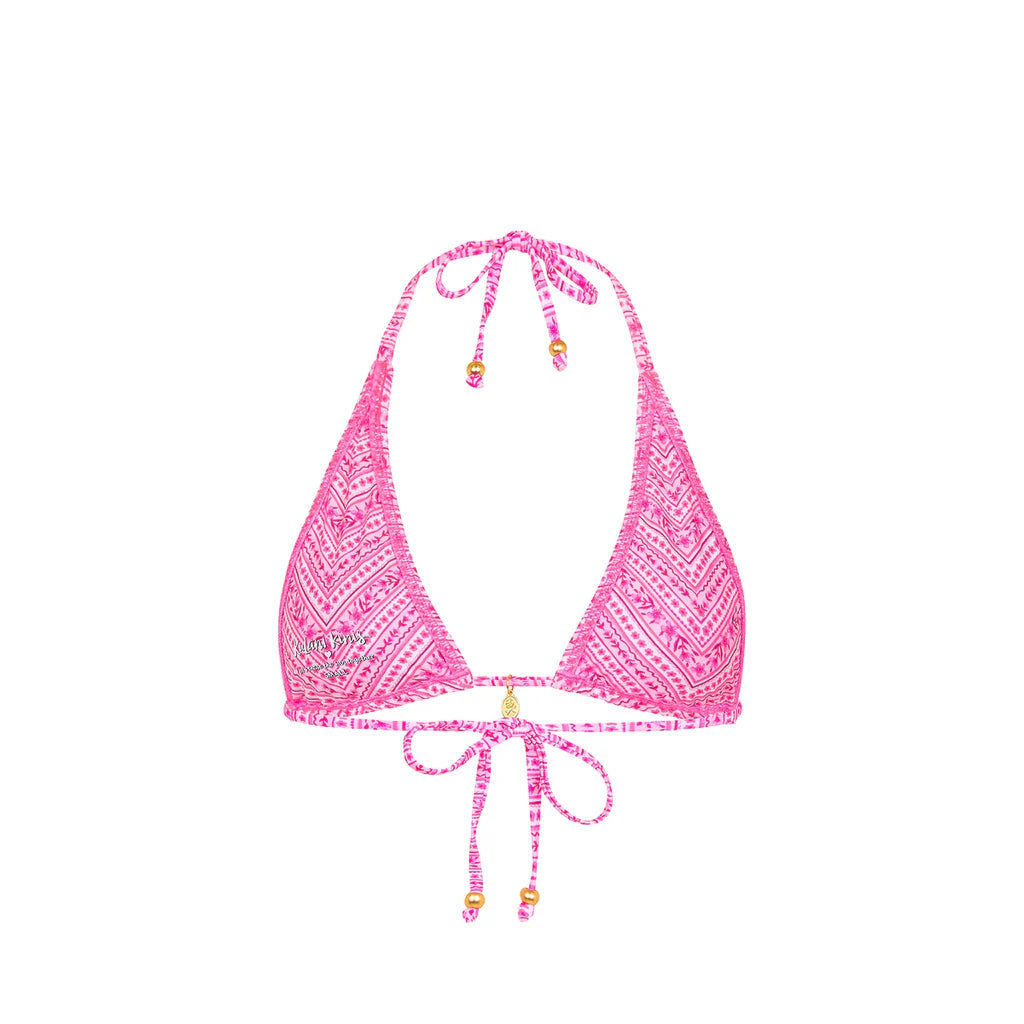 Classic Tie Halter Bikini Top | Starlight Saloon