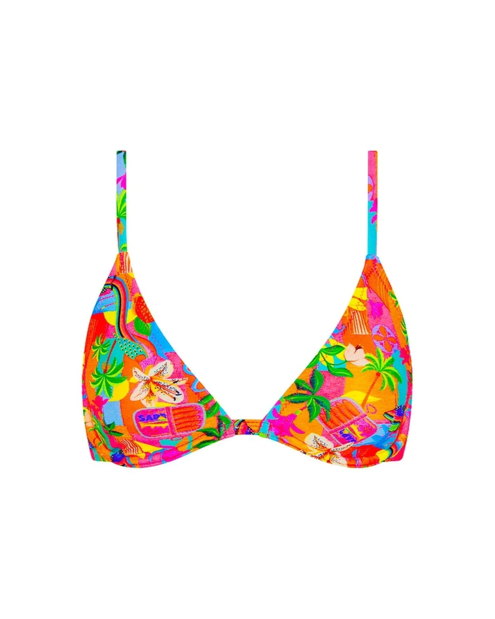 Underwire Triangle B-C Cup Bikini Top | Havana Haven