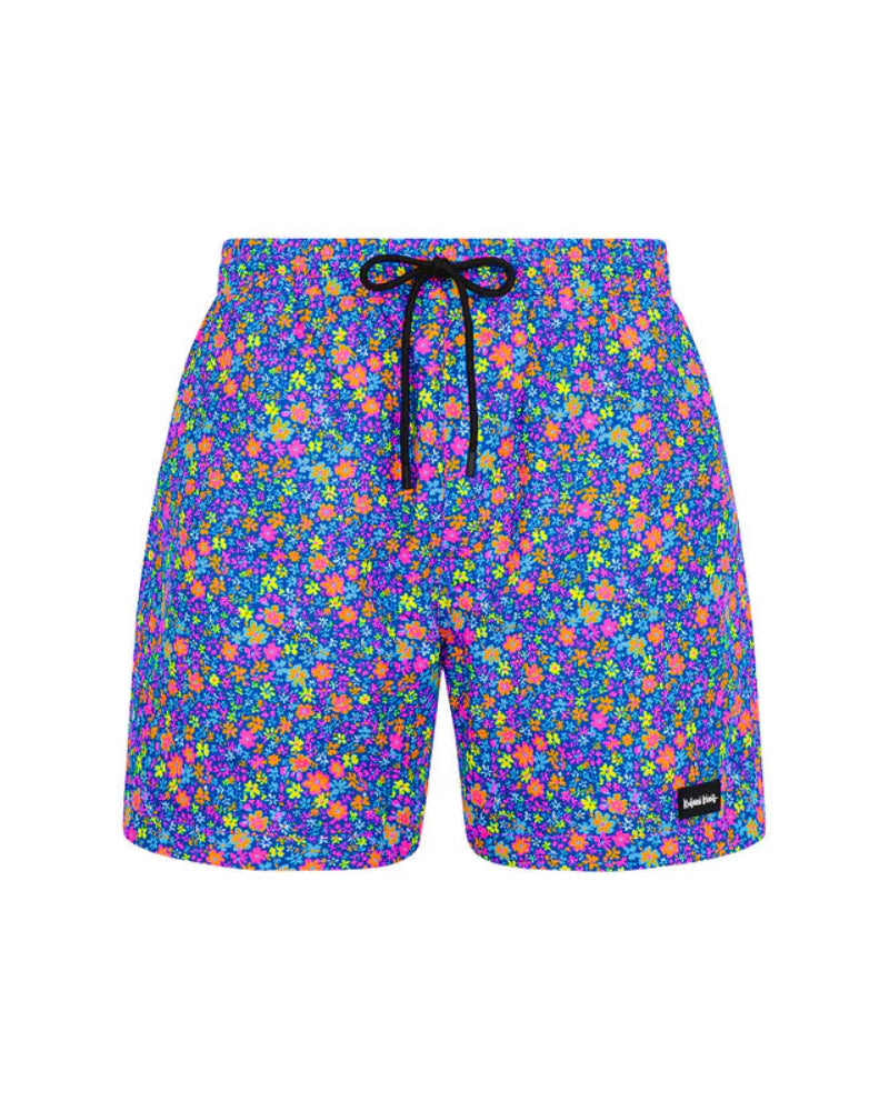 Men's Swim Trunks | Electric Bloom