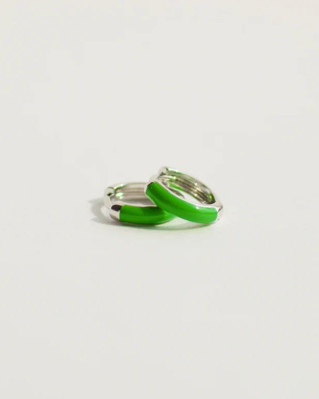 Penny Hoops | Emerald