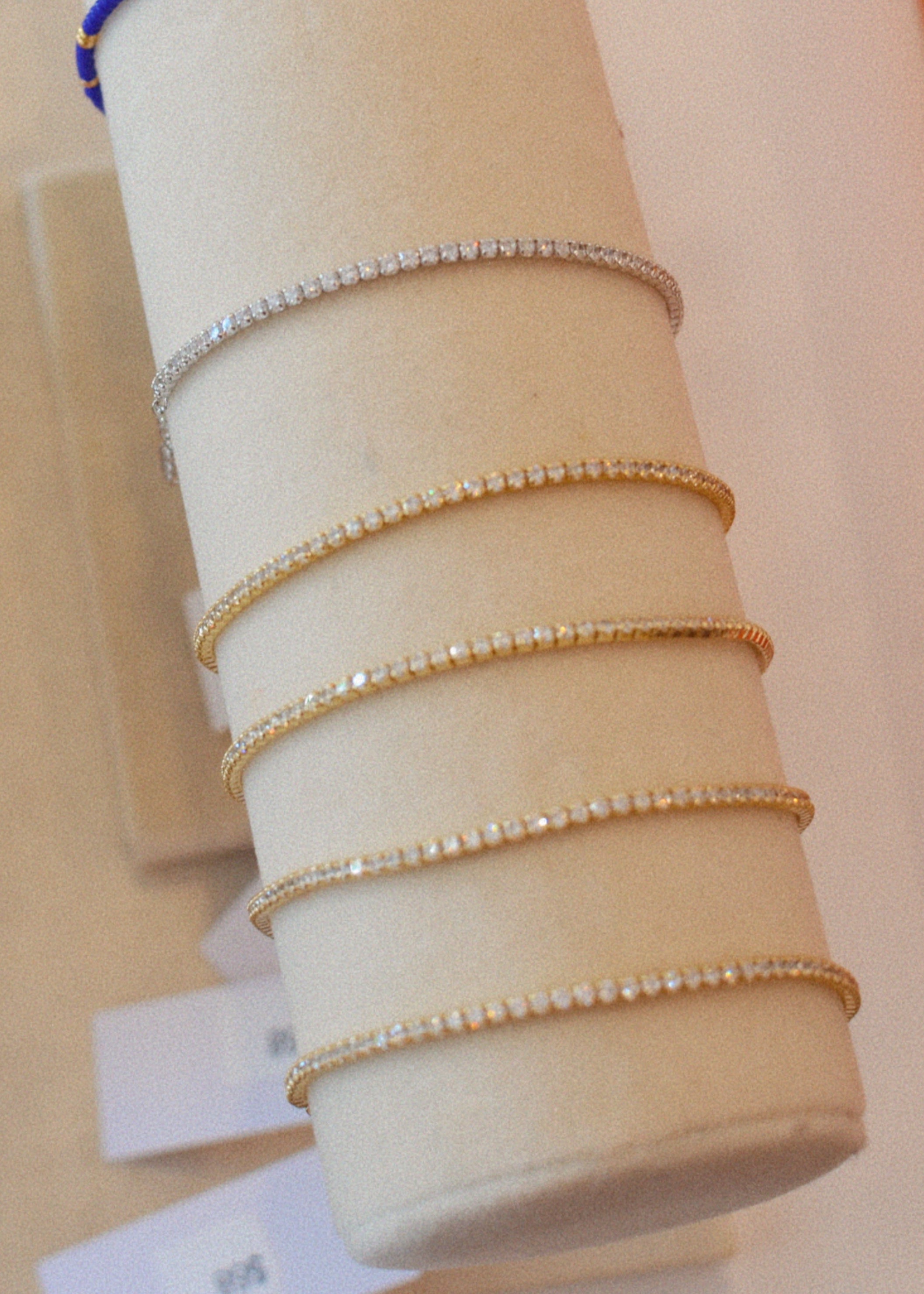 Diana Tennis Bracelet | Silver