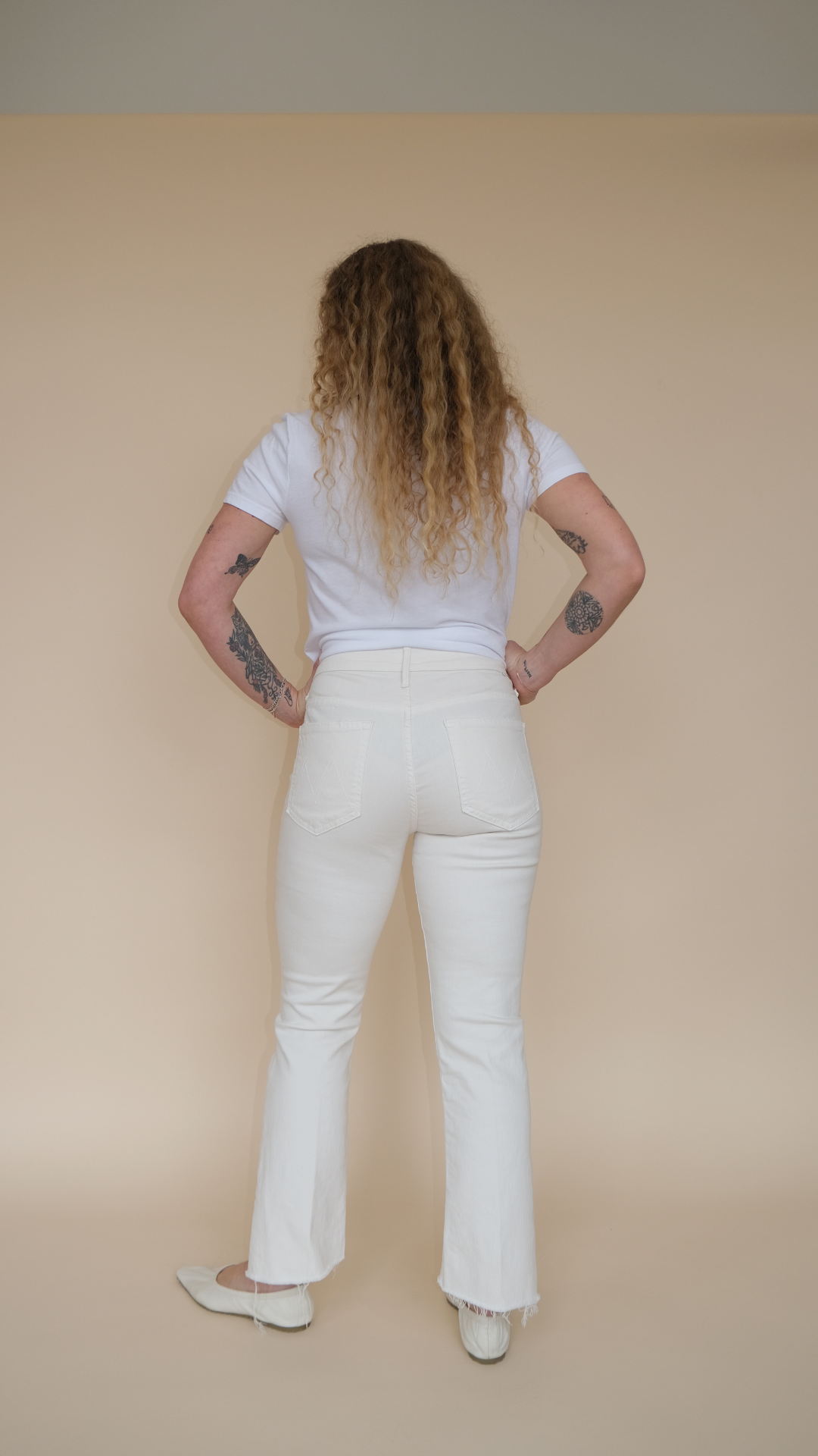 The Insider Crop Step Fray | Cream Puffs