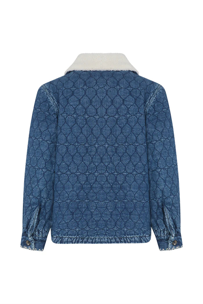 Frida Sherpa Quilted Jacket