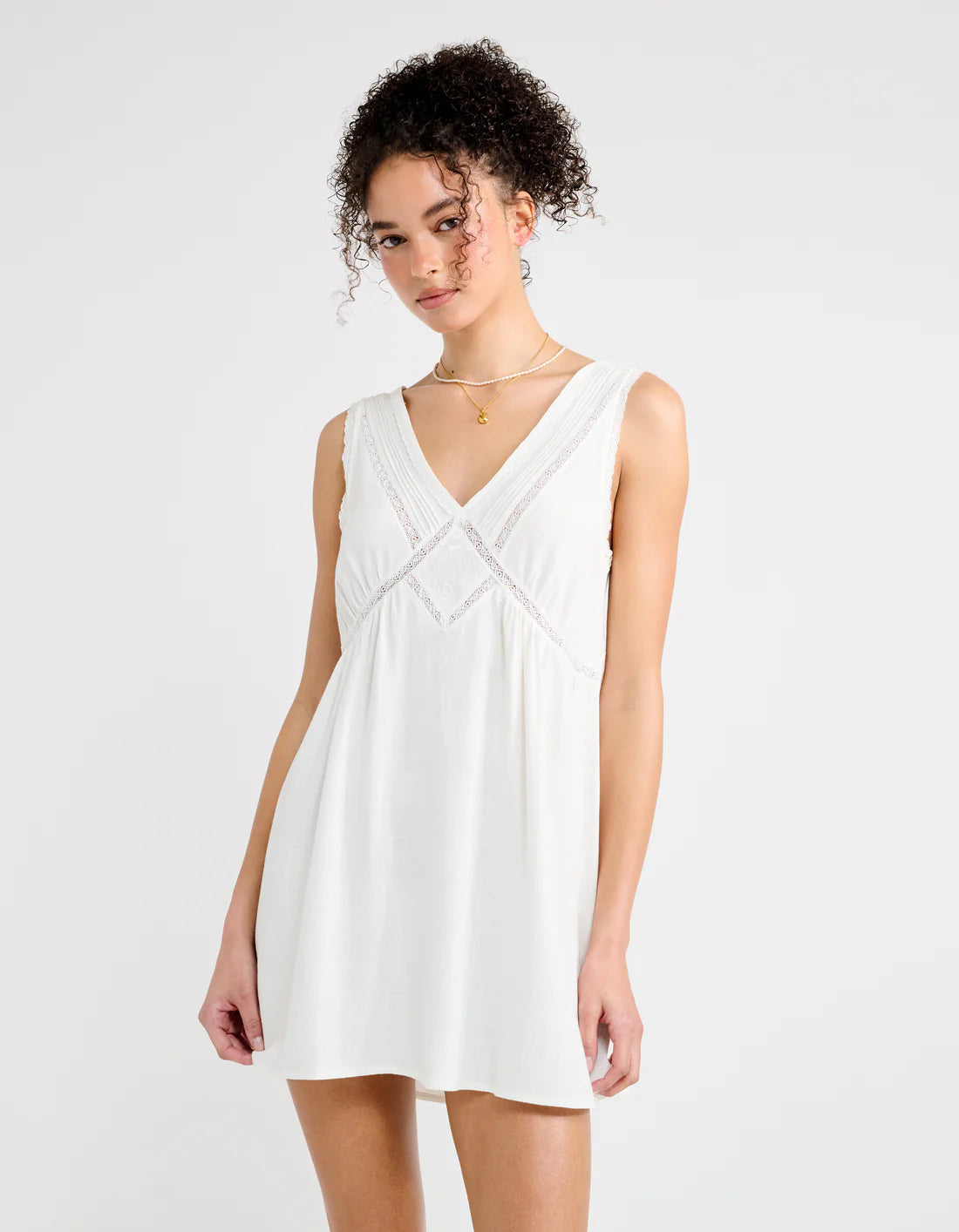 Wayside Mini Dress | Ivory