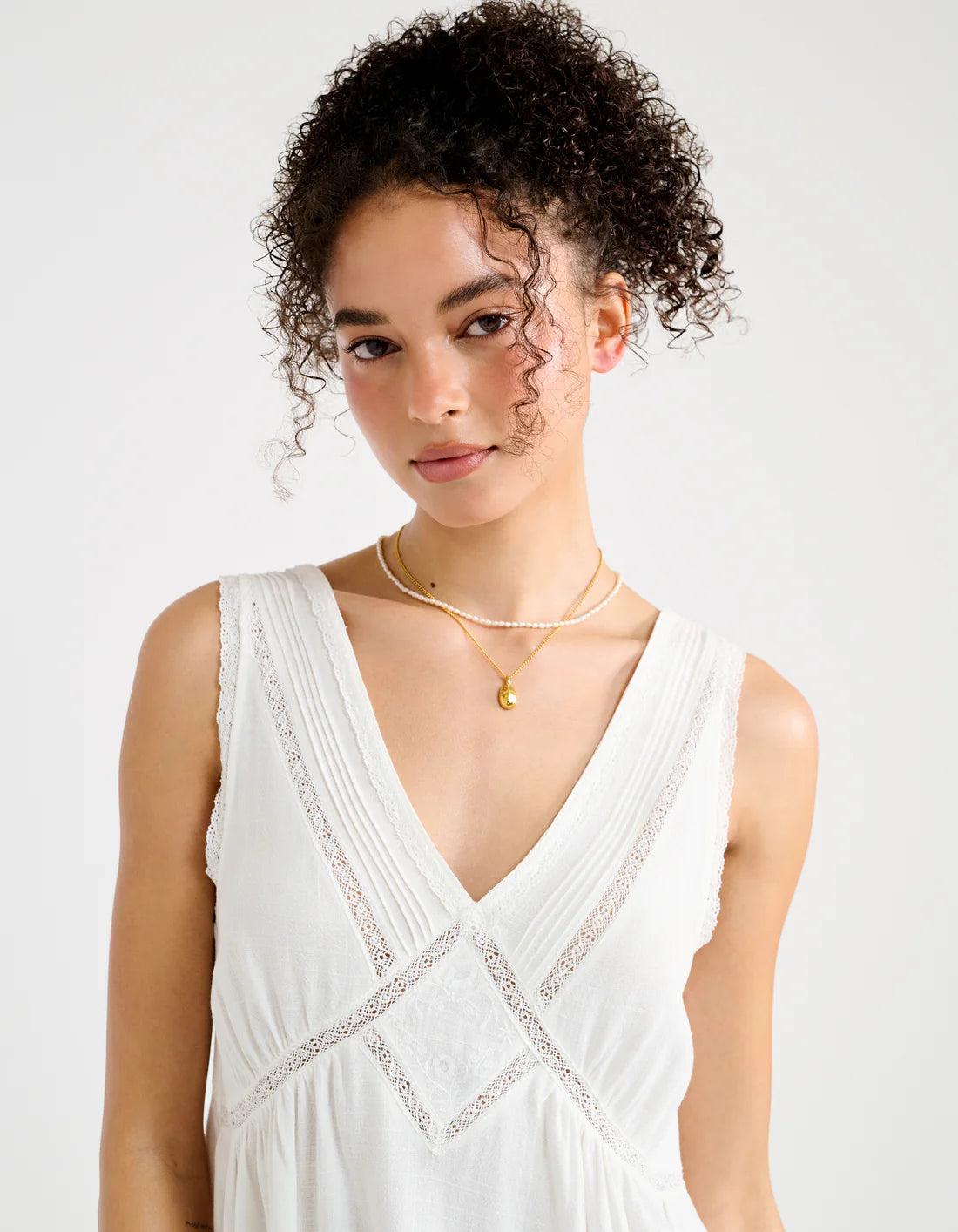 Wayside Mini Dress | Ivory