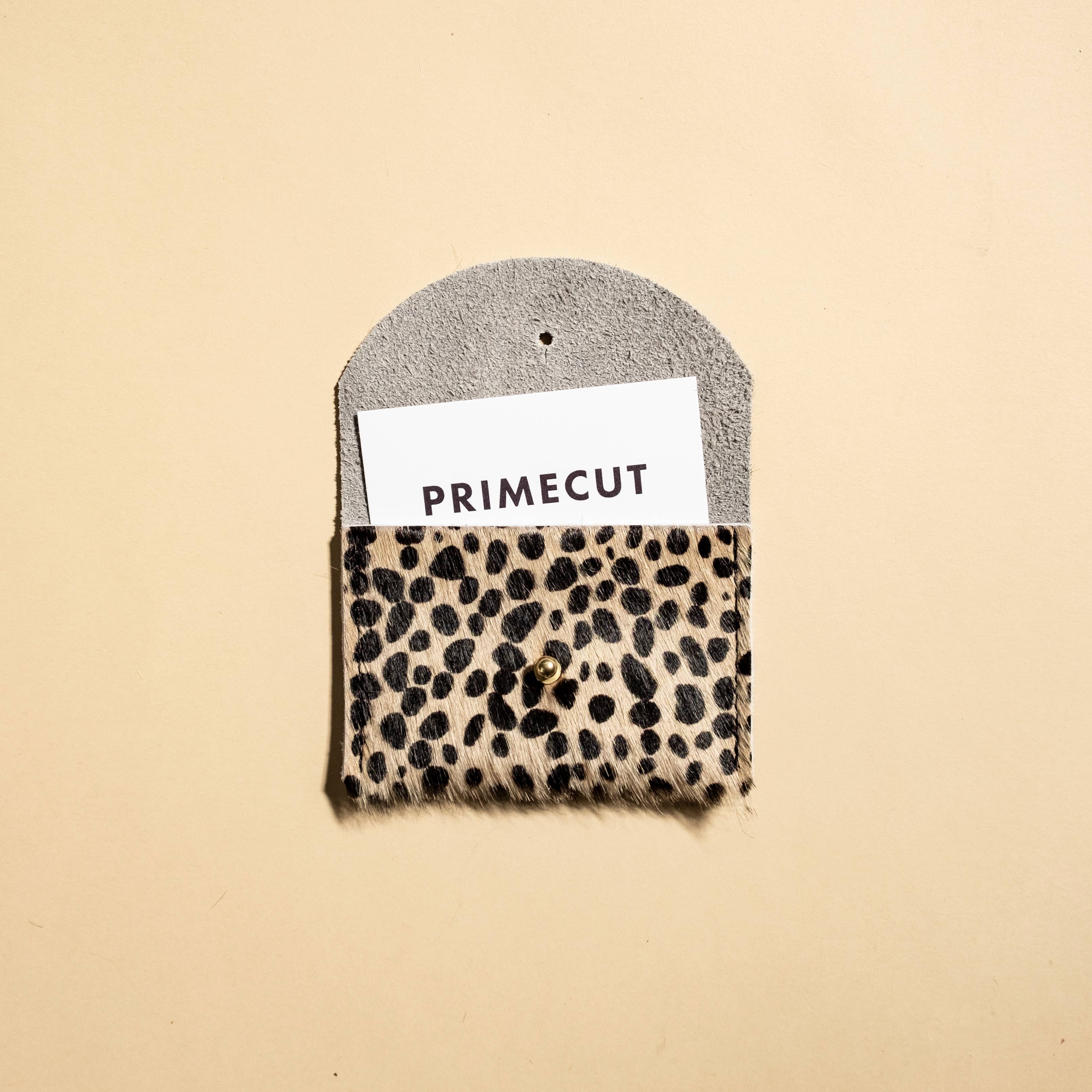 Cardholder | Tiny Spotted Hair on Hide