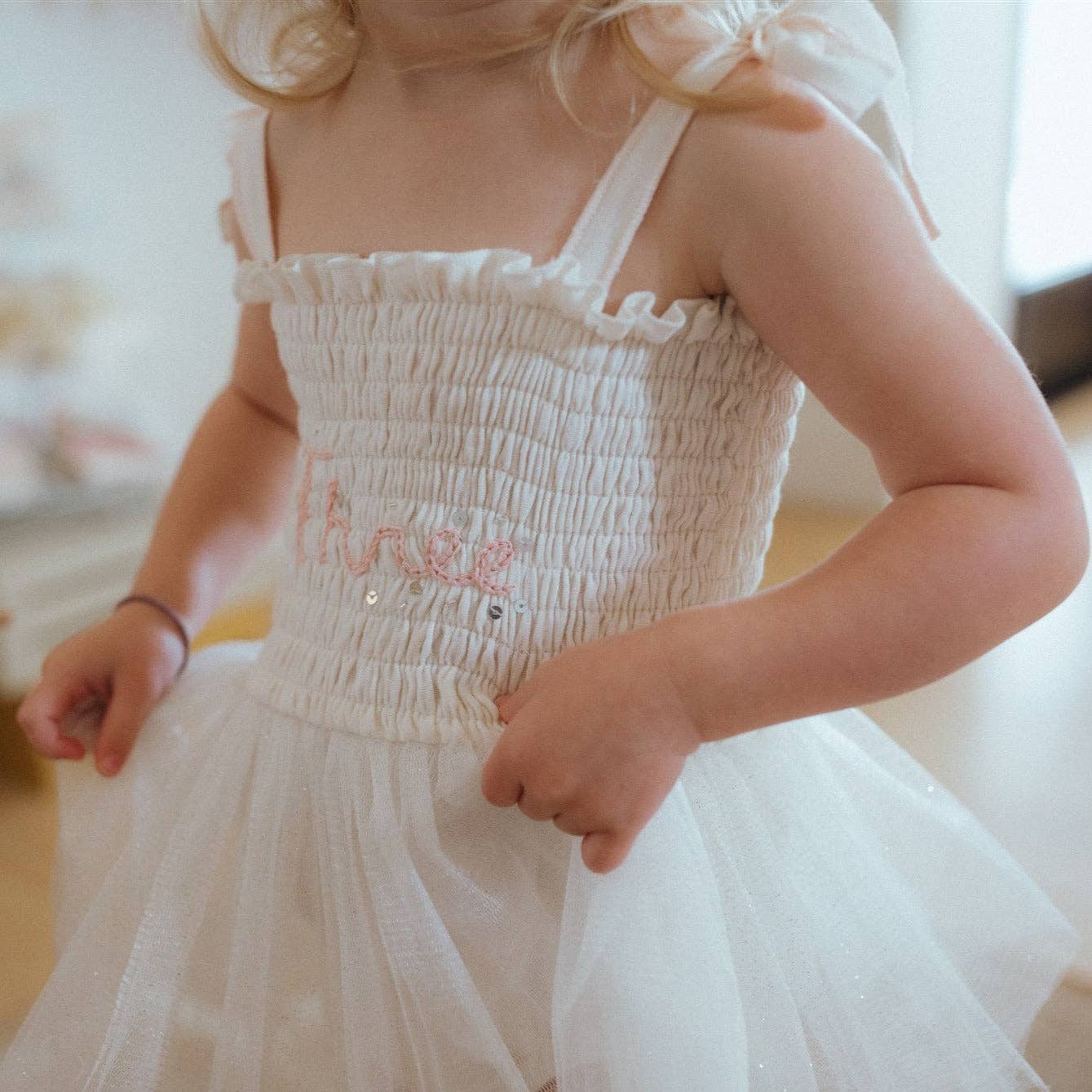 'Three' Tutu | Ivory