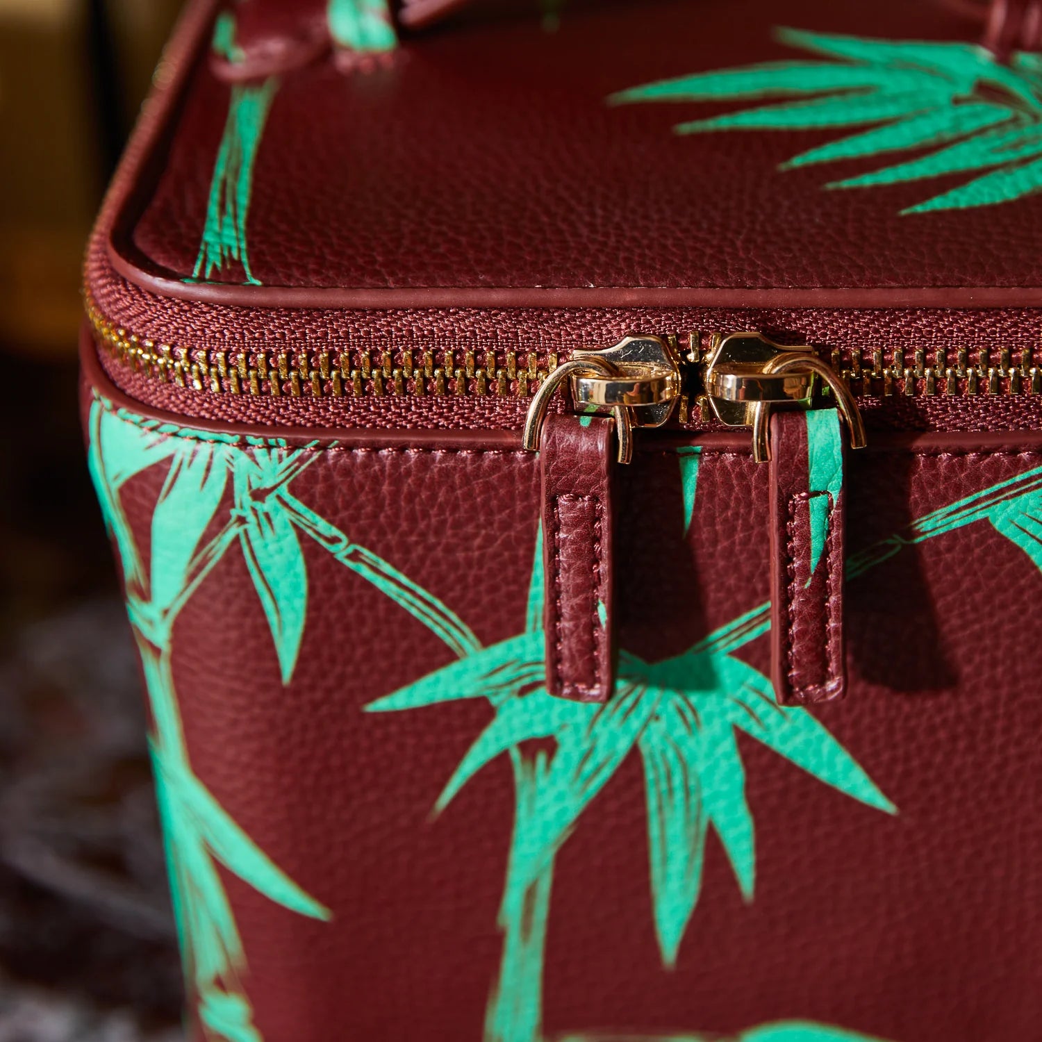 Aneta Small Vanity Case | Rosewood