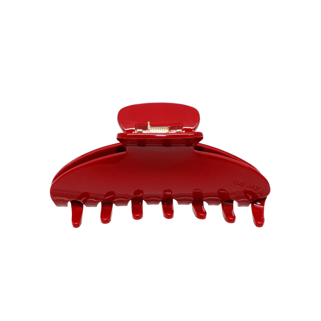 Big Effing Claw Clip in Cherry Kiss