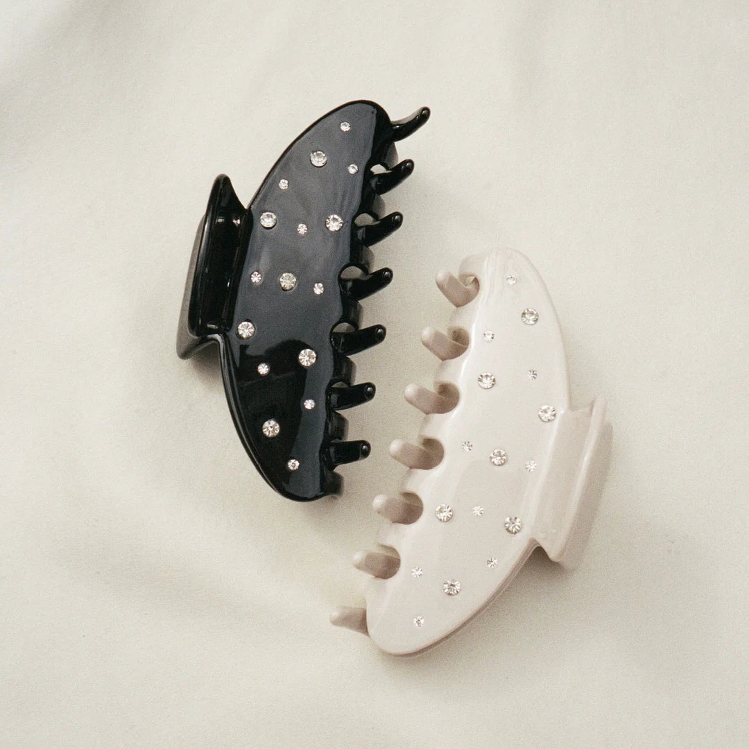 Big Effing Claw Clip in Sugar Cookie