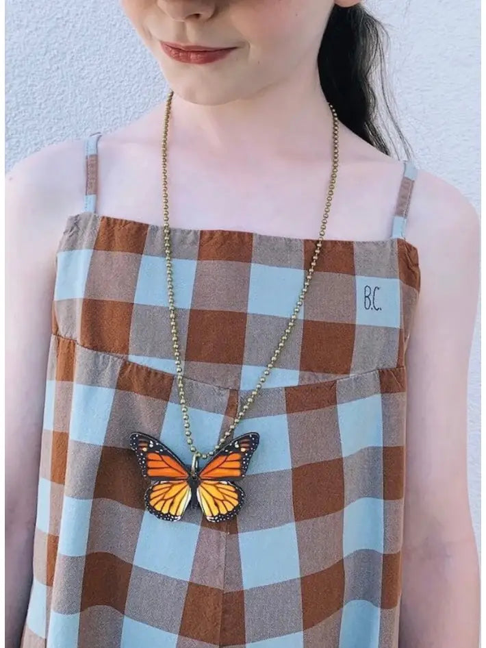 Monarch Butterfly Necklace