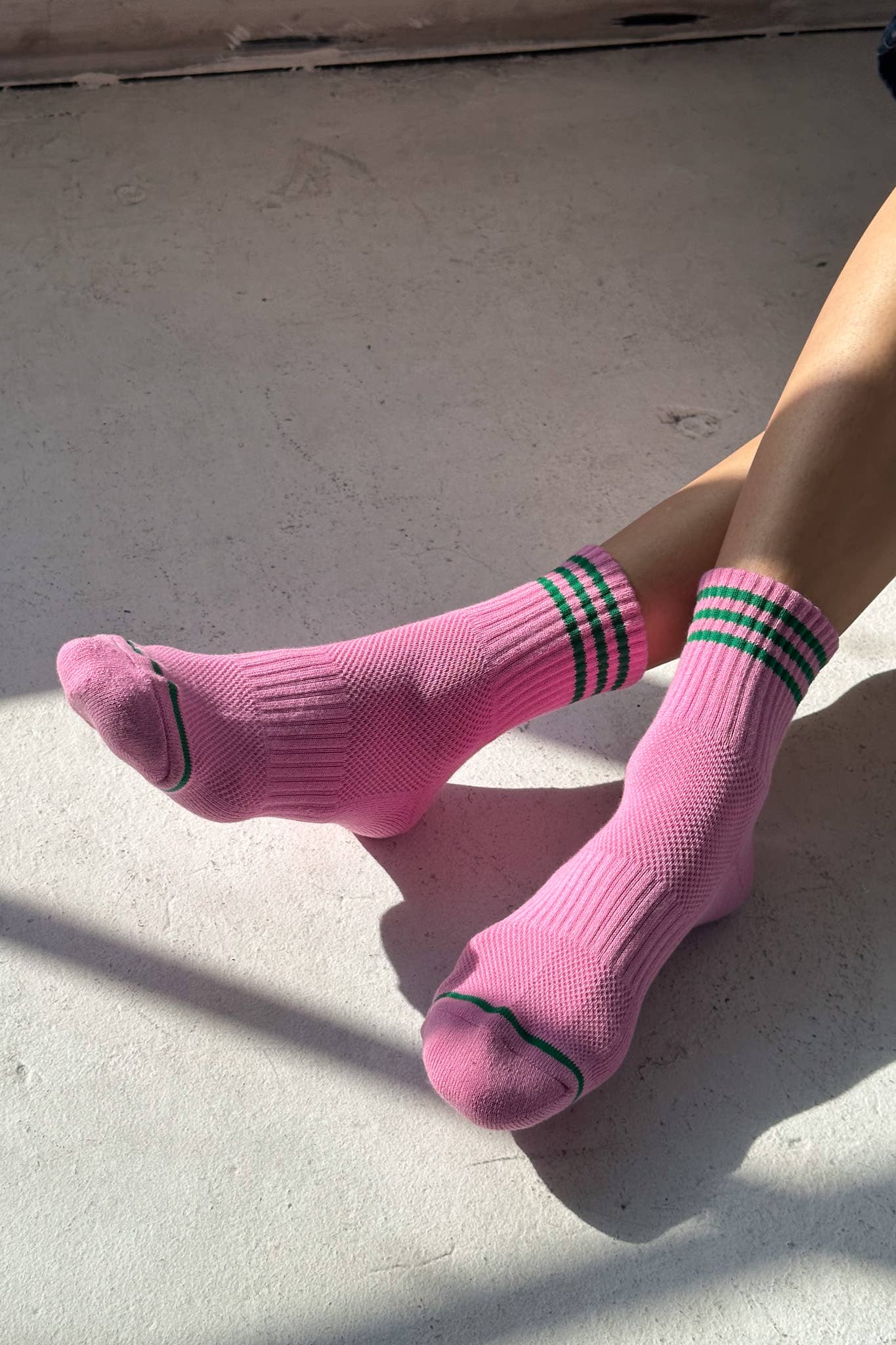 Girlfriend Socks in Grey