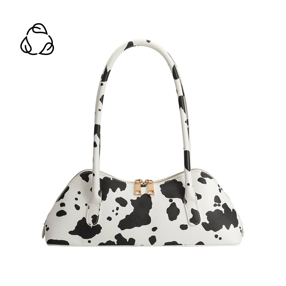 Dakota Cow Recycled Vegan Leather Shoulder Bag