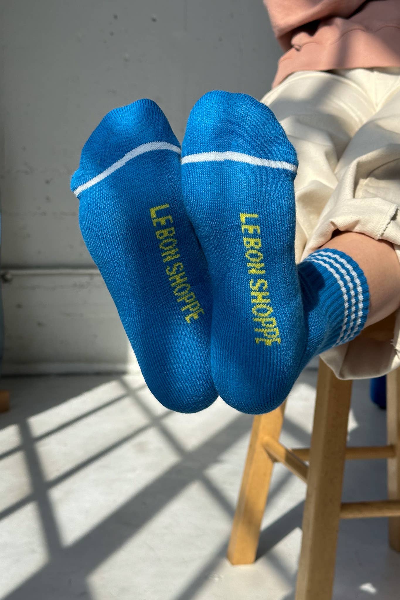 Girlfriend Socks in Grey