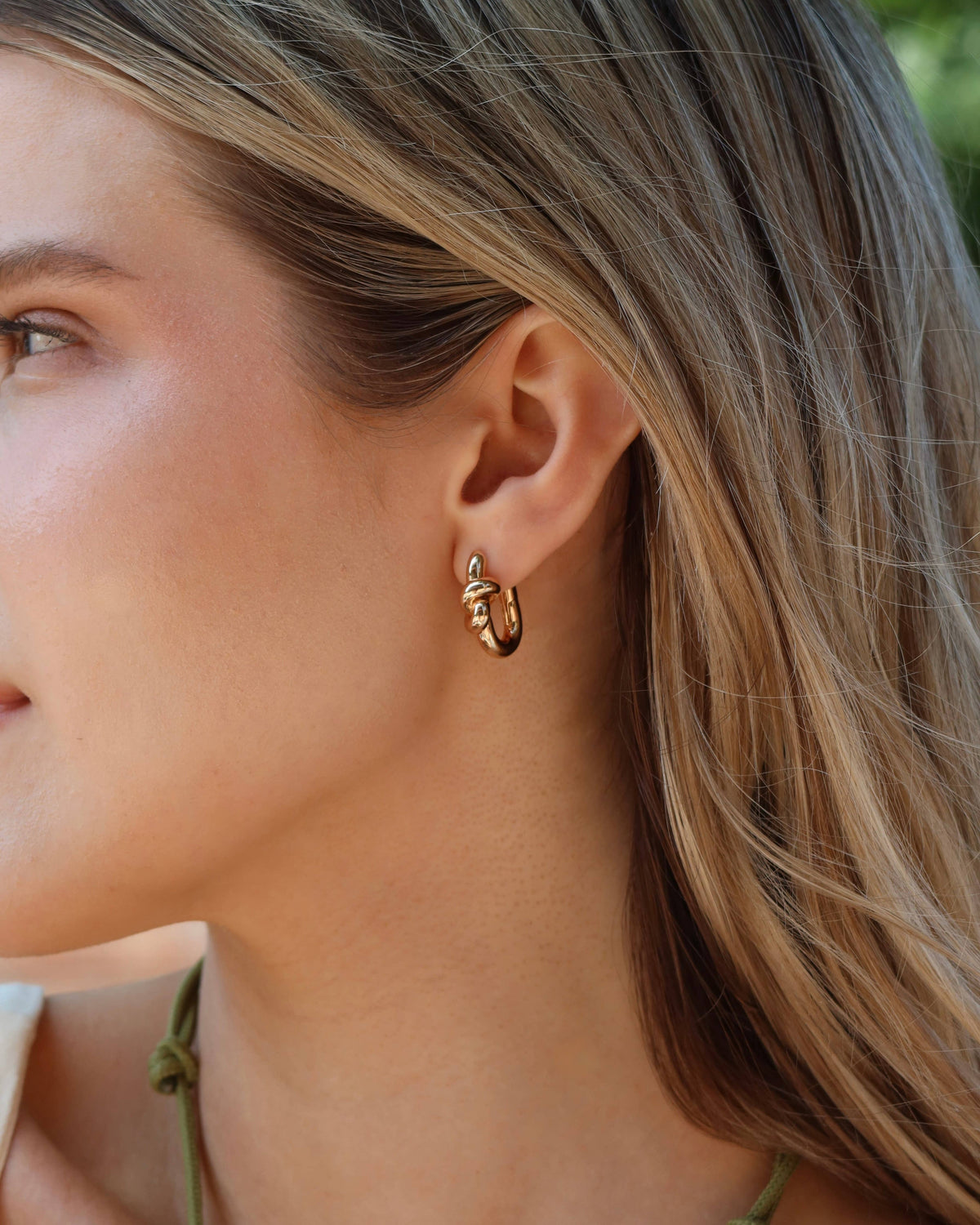 Karina Knot Hoops