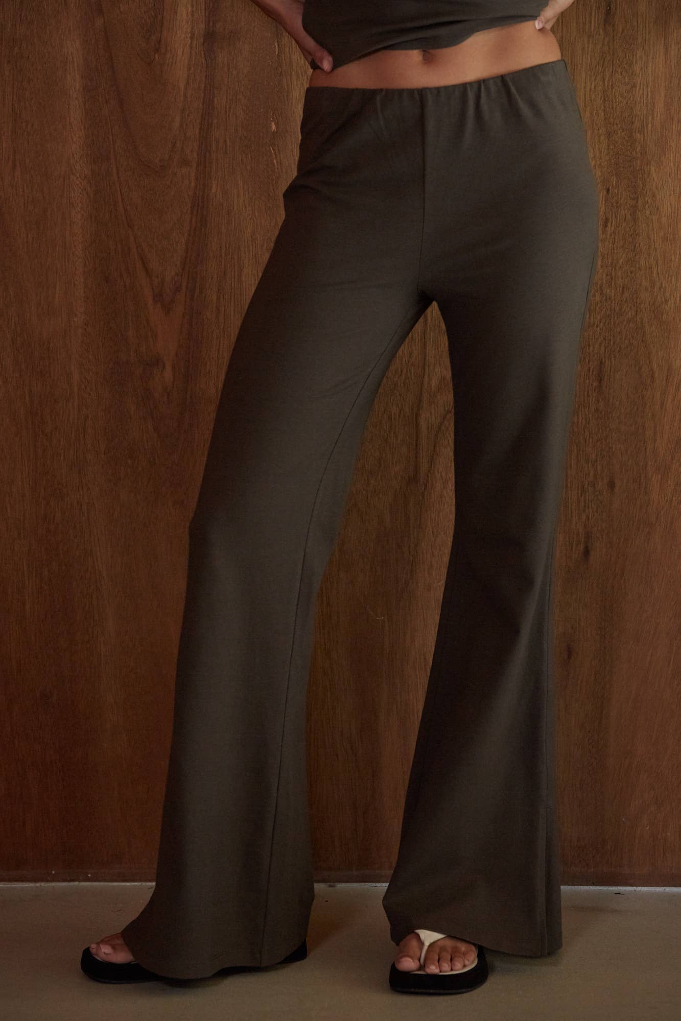 Everyday Knit Flare Pants