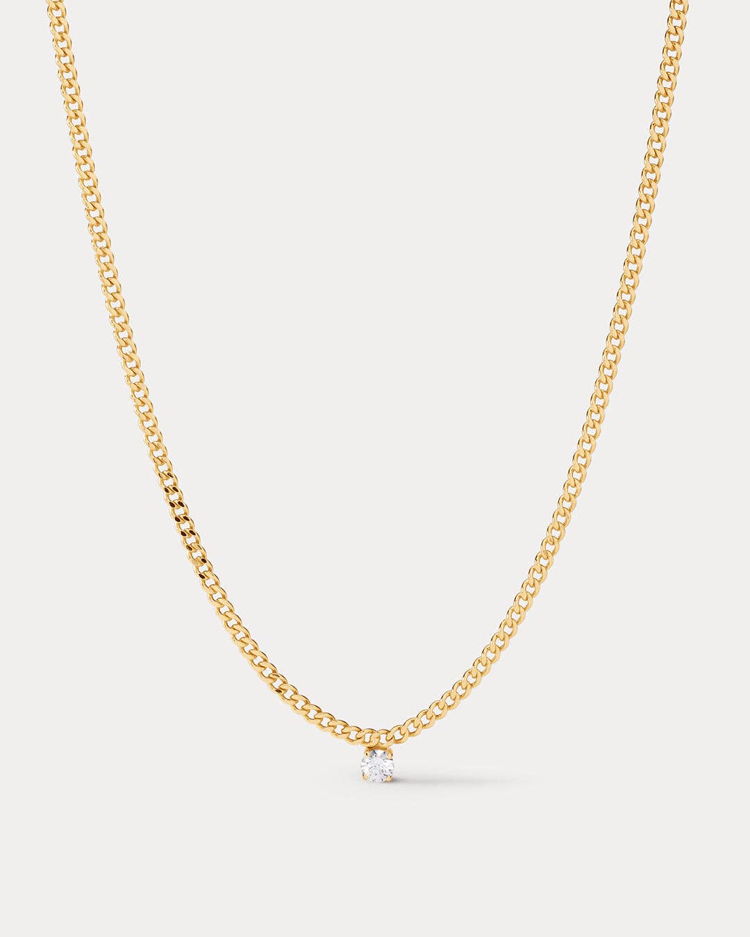 Bardot Stud Charm Necklace