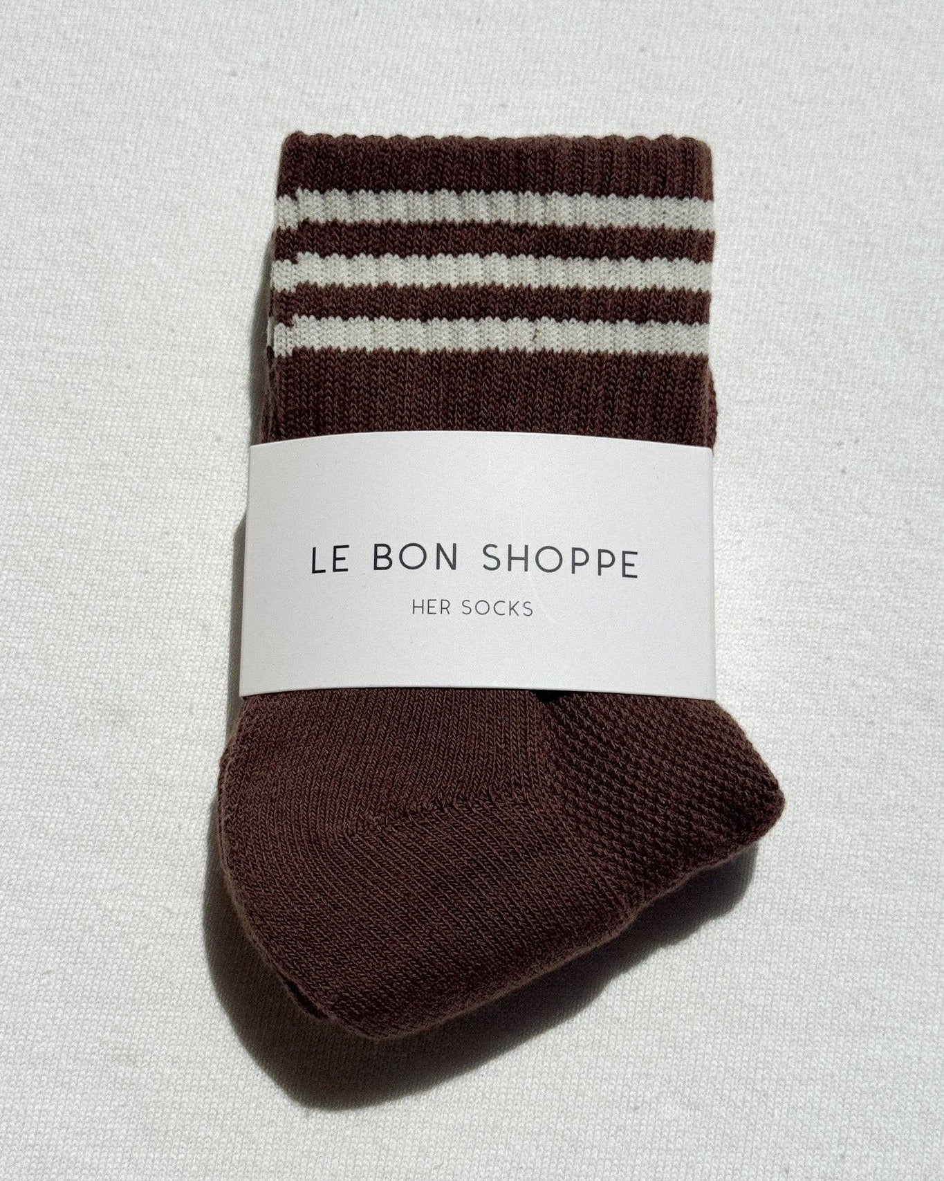 Girlfriend Socks in Mahogany