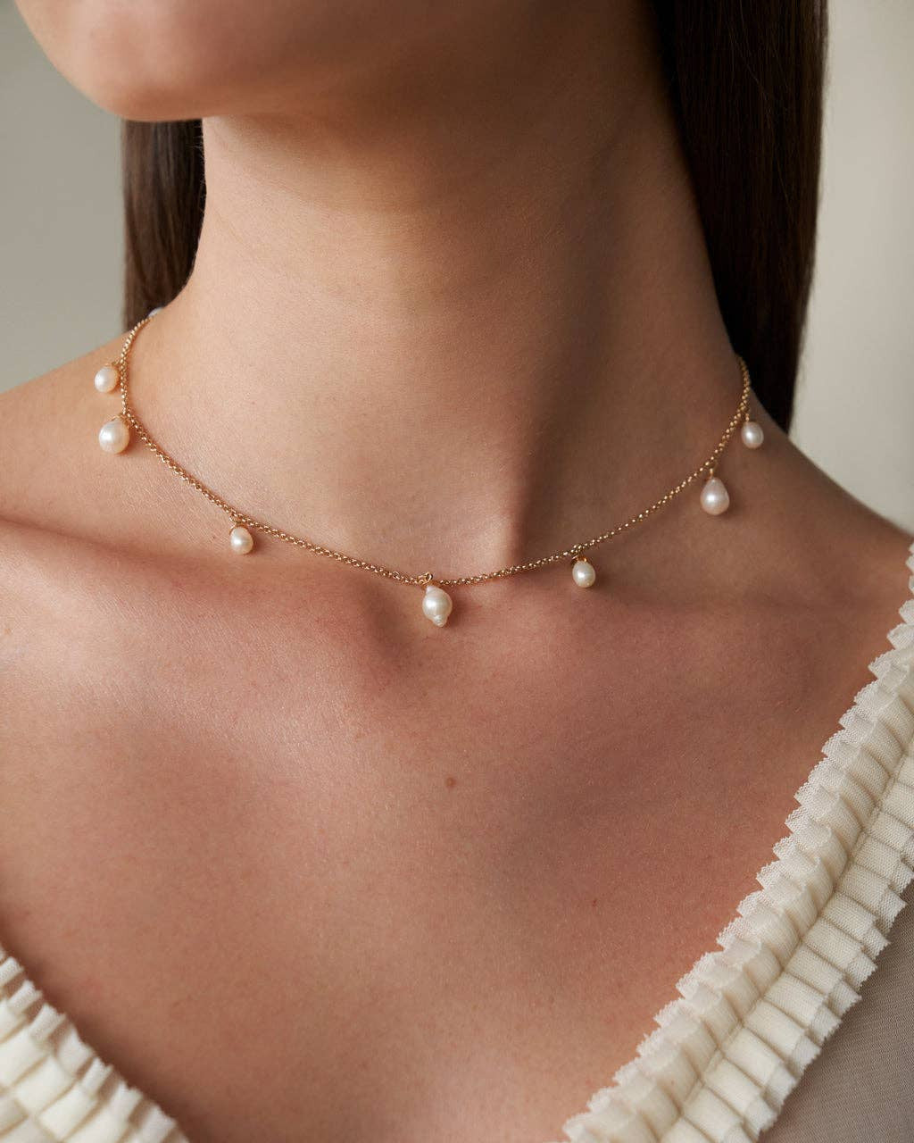 Amelie Necklace | Gold