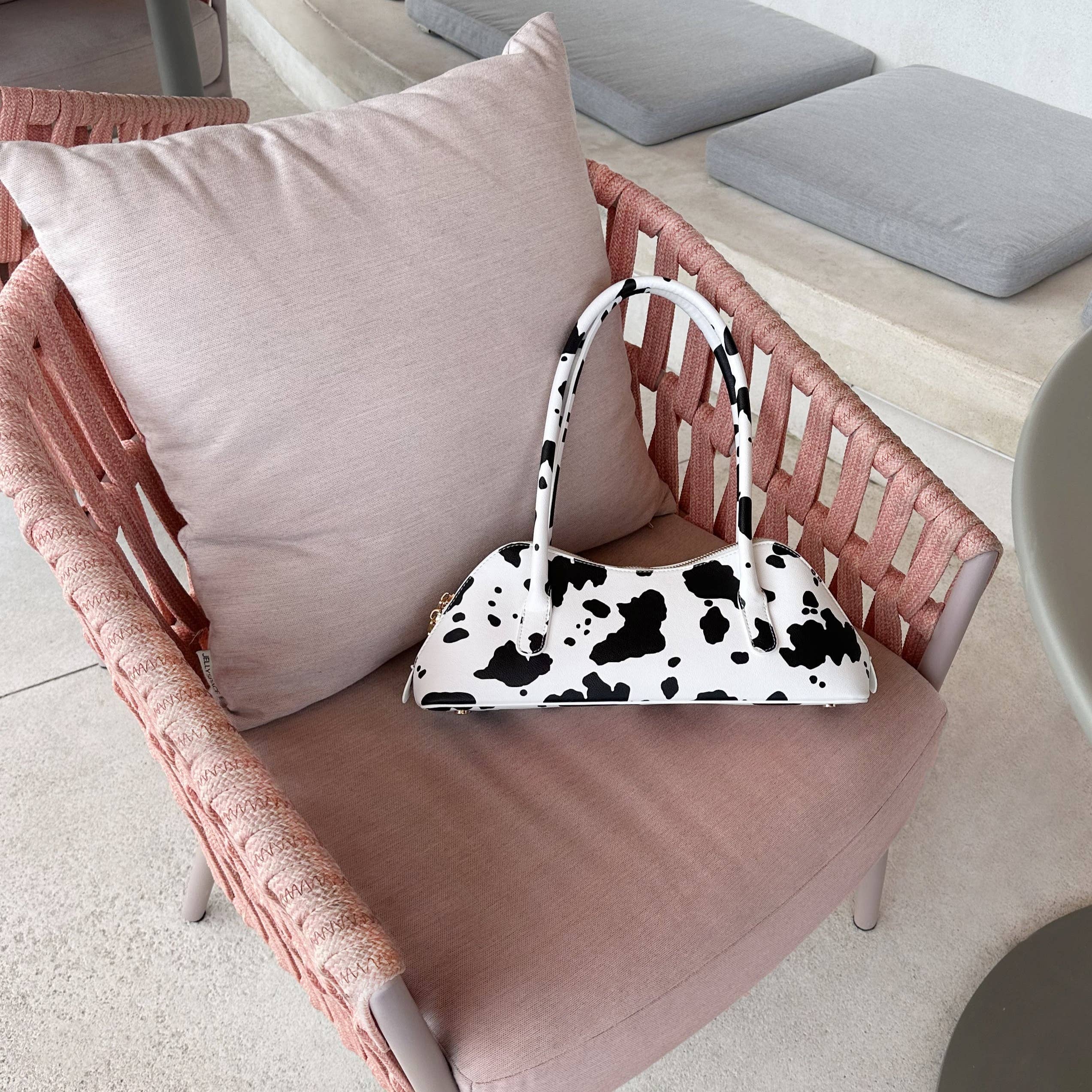 Dakota Cow Recycled Vegan Leather Shoulder Bag