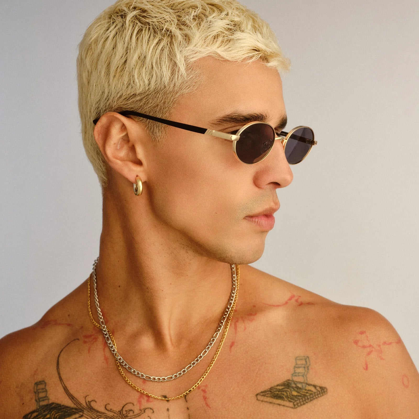 Icicle Sunglasses | Bright Gold