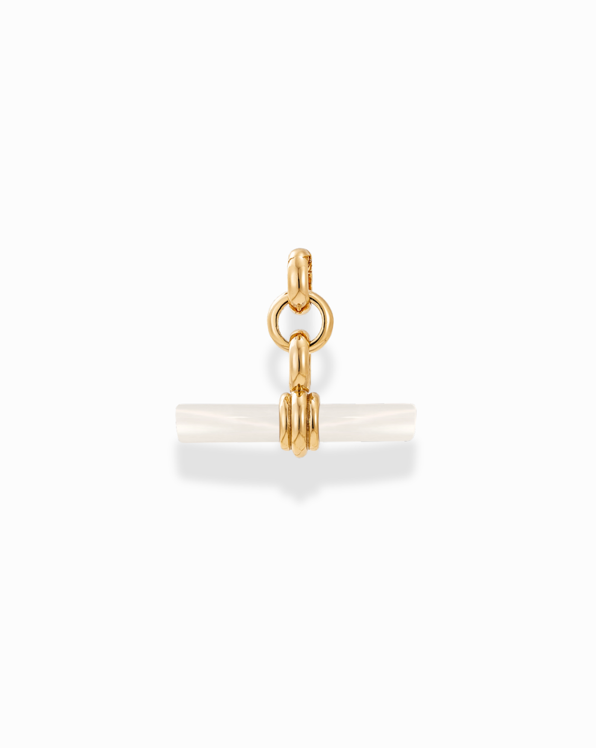 Ethel Gemstone Toggle Charm Mother of Pearl